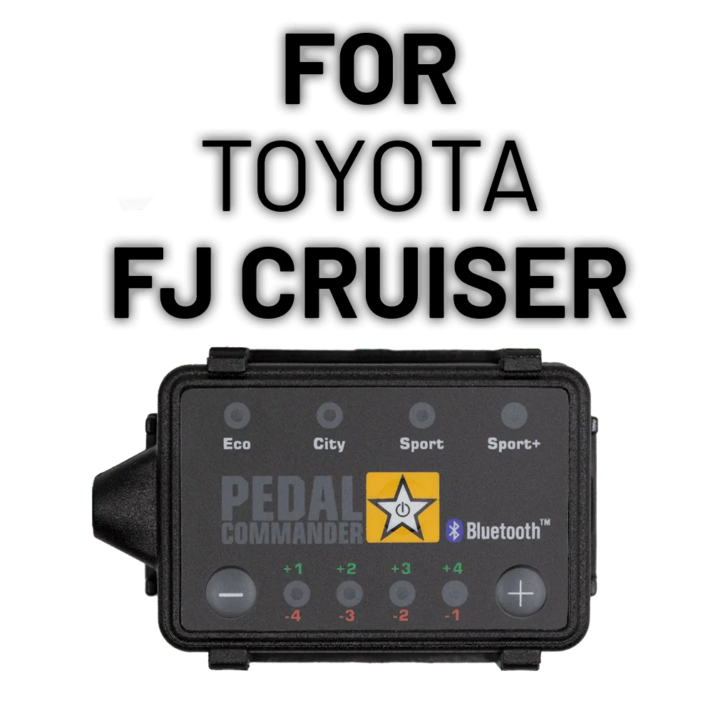 Pedal Commander throttle response controller for Toyota FJ Cruiser, four driving modes