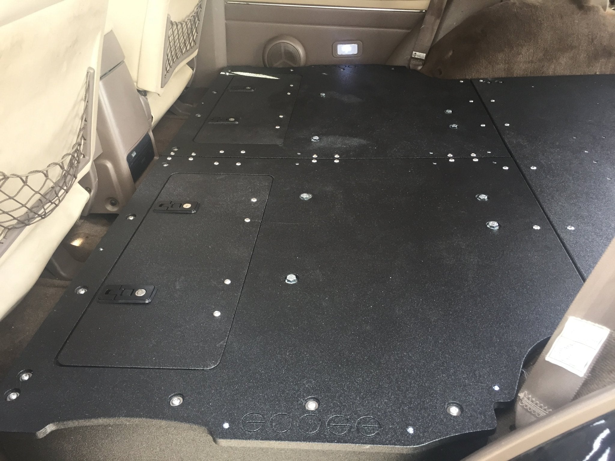 Sistema de placa de eliminación del asiento de la segunda fila de Toyota Land Cruiser 1991-1997 Serie 80