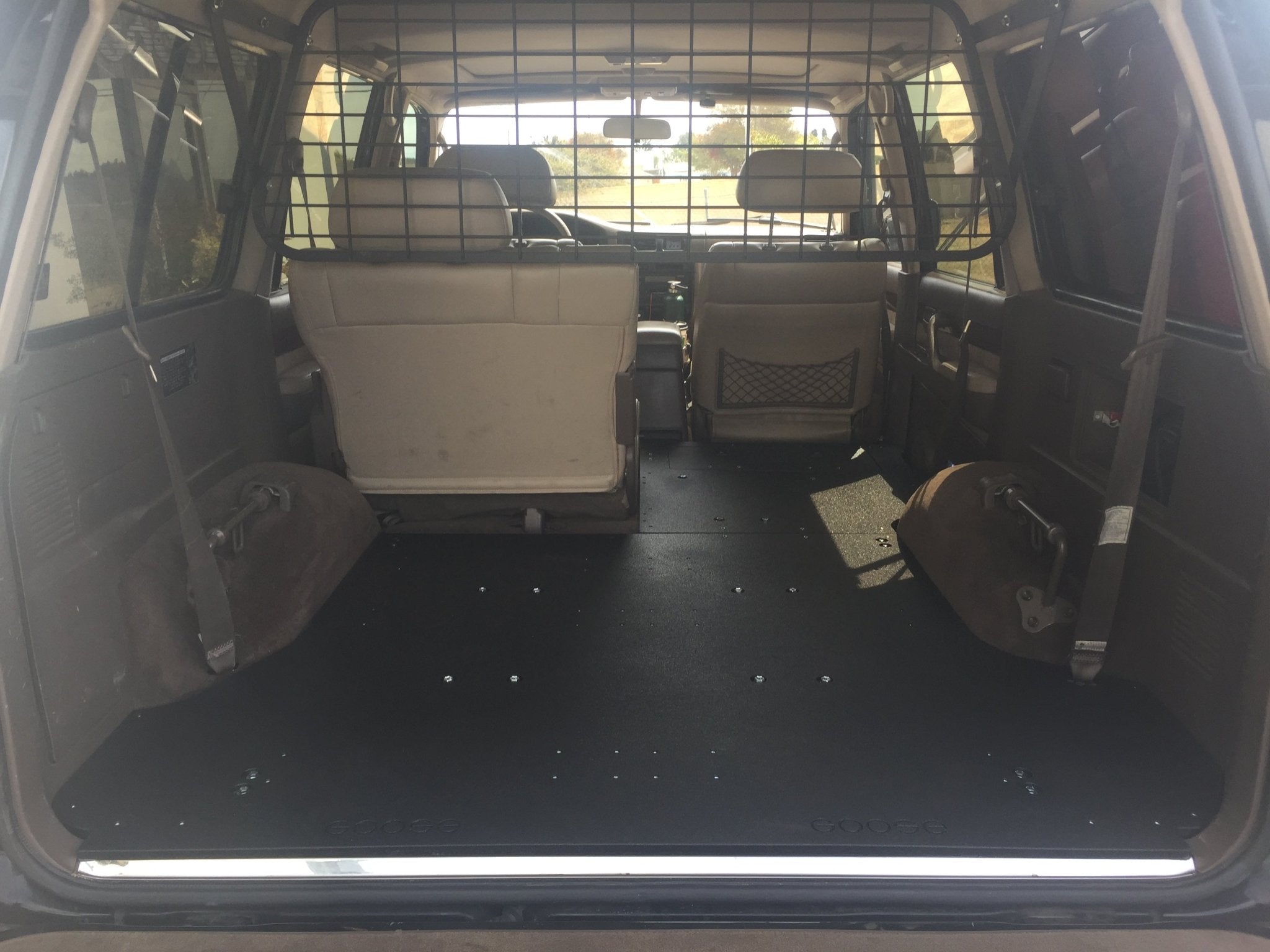 Sistema de placa de eliminación del asiento de la segunda fila de Toyota Land Cruiser 1991-1997 Serie 80