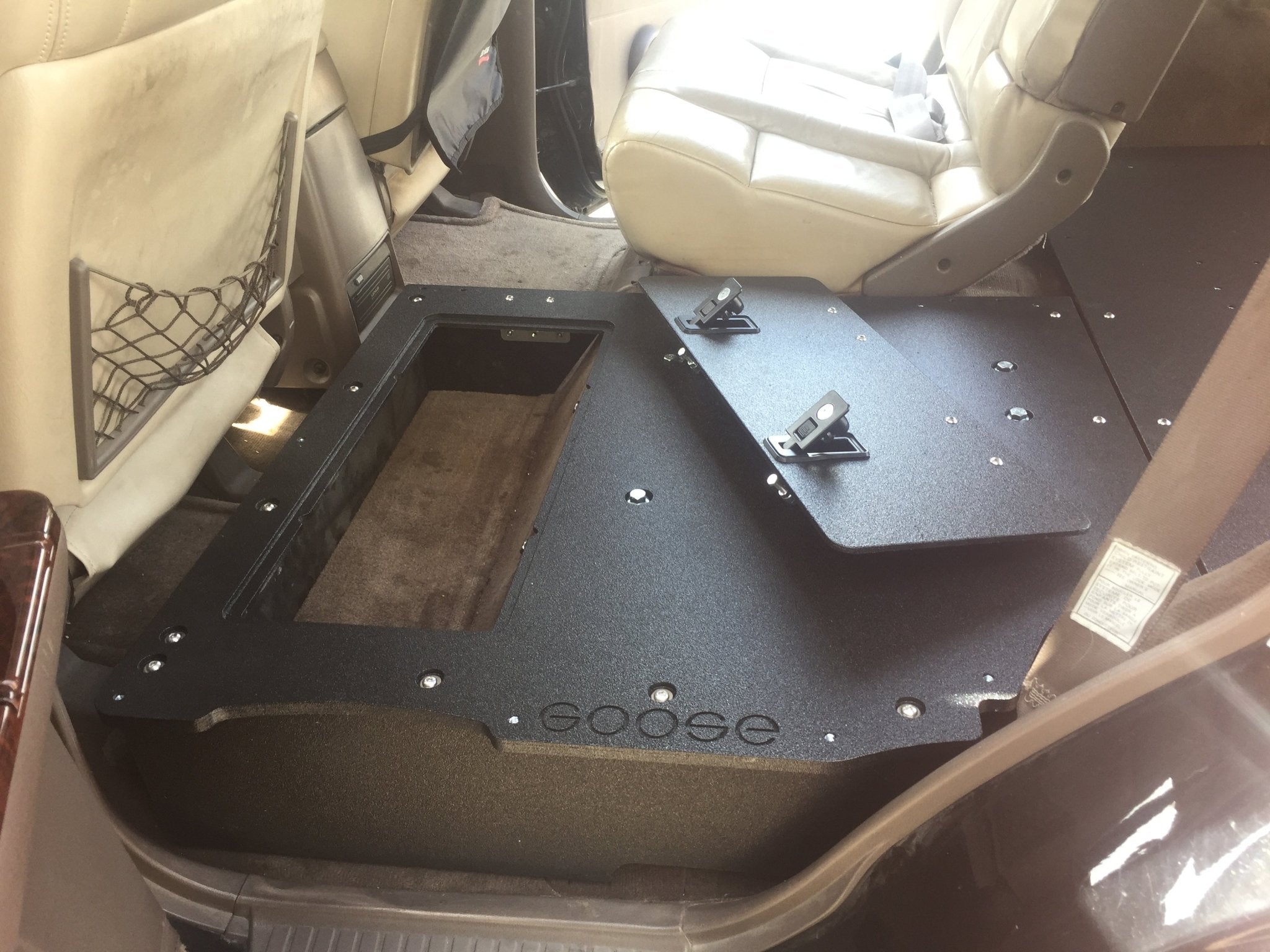 Sistema de placa de eliminación del asiento de la segunda fila de Toyota Land Cruiser 1991-1997 Serie 80