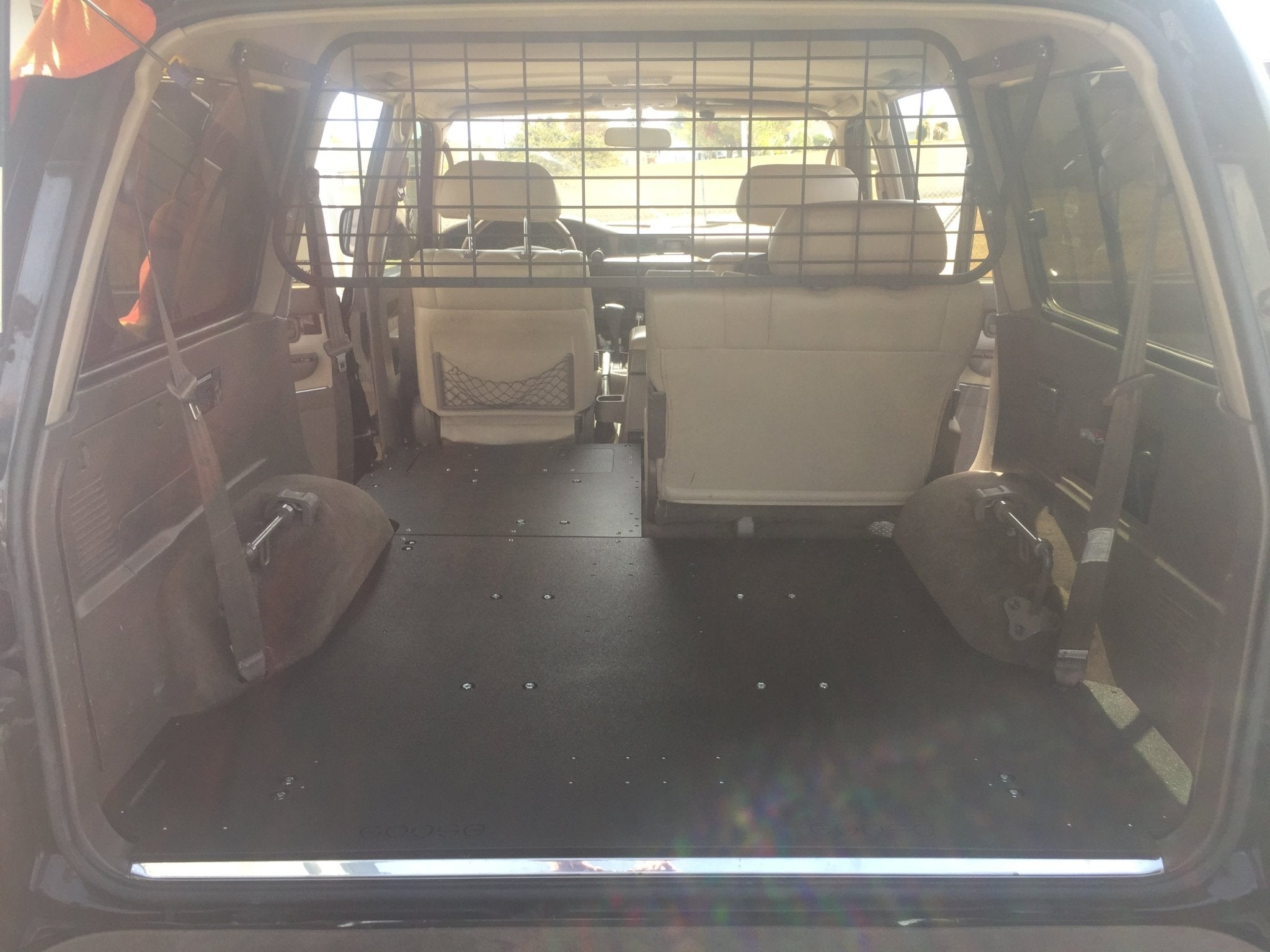 Sistema de placa de eliminación del asiento de la segunda fila de Toyota Land Cruiser 1991-1997 Serie 80