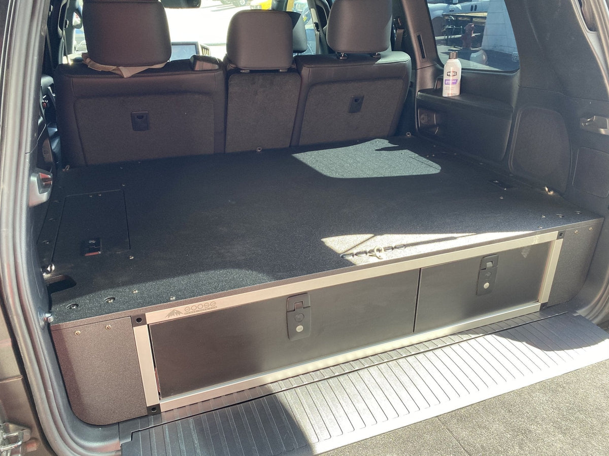 Toyota Land Cruiser 1998-2007 100 Series - Side x Side Drawer Module with Fitted Top Plate – view 20