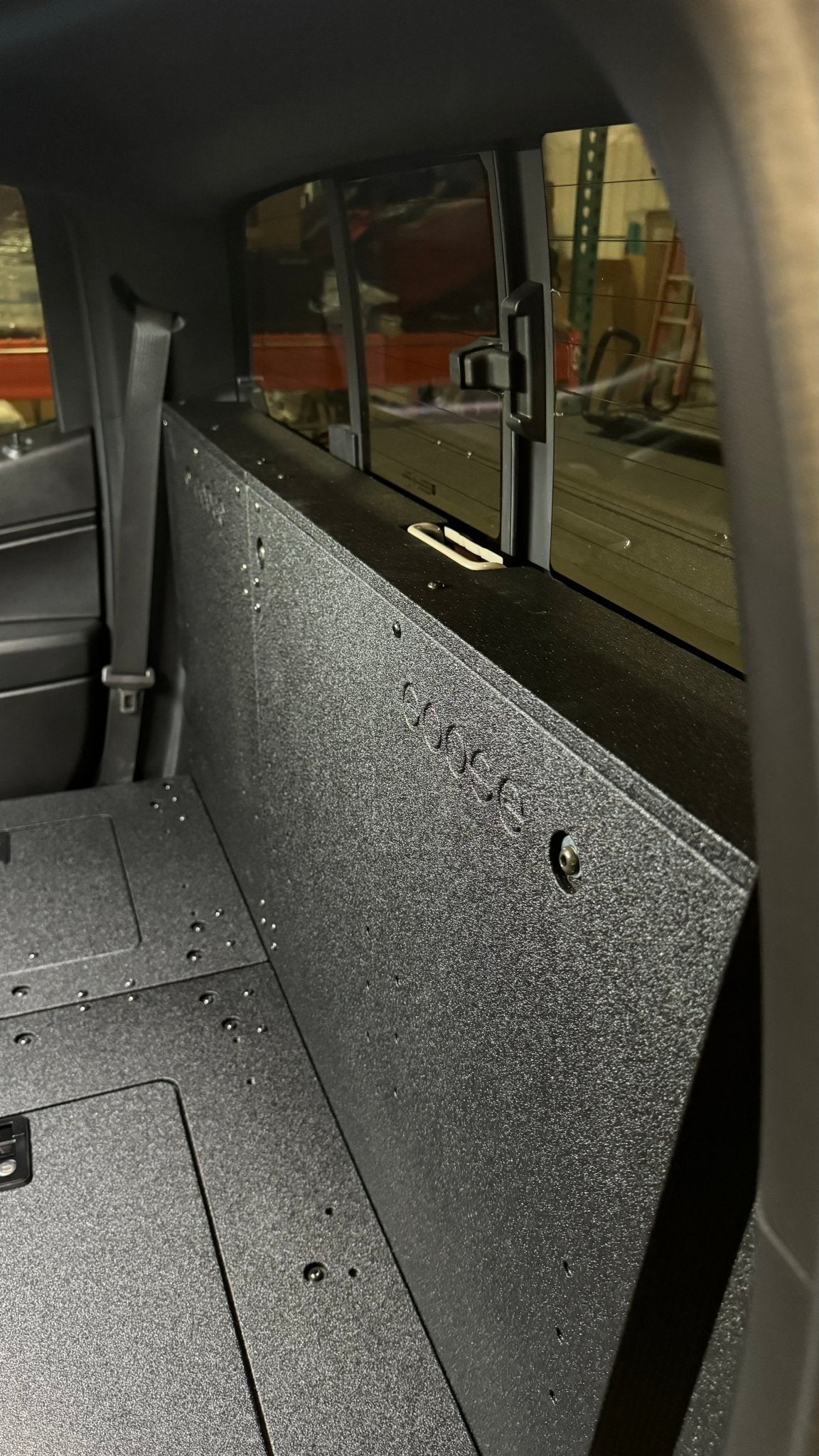 Goose Gear Toyota Tacoma 2005-2023 2nd and 3rd Gen Double Cab - Second Row Seat Delete Plate System