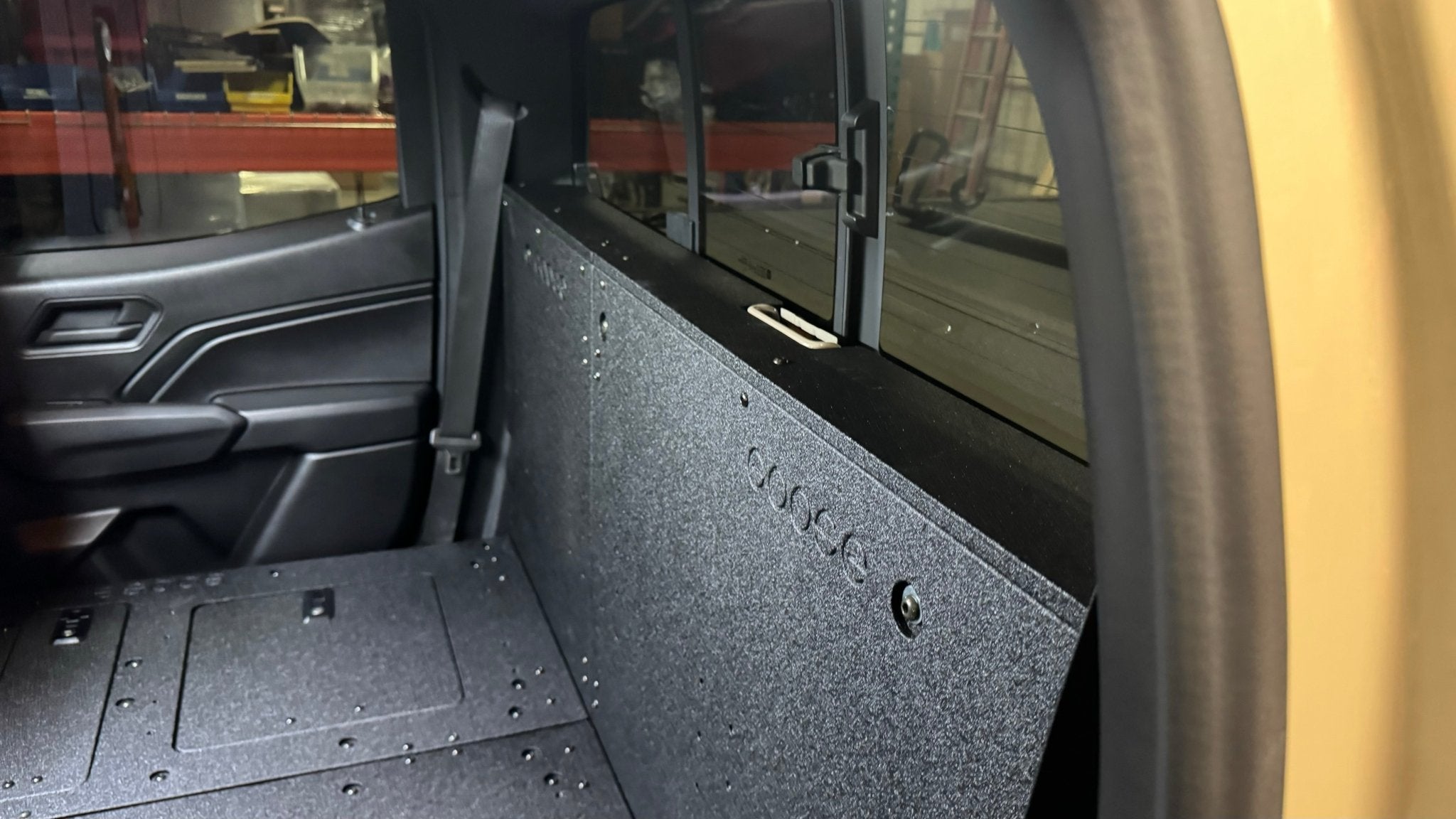 Goose Gear Toyota Tacoma 2005-2023 2nd and 3rd Gen Double Cab - Second Row Seat Delete Plate System