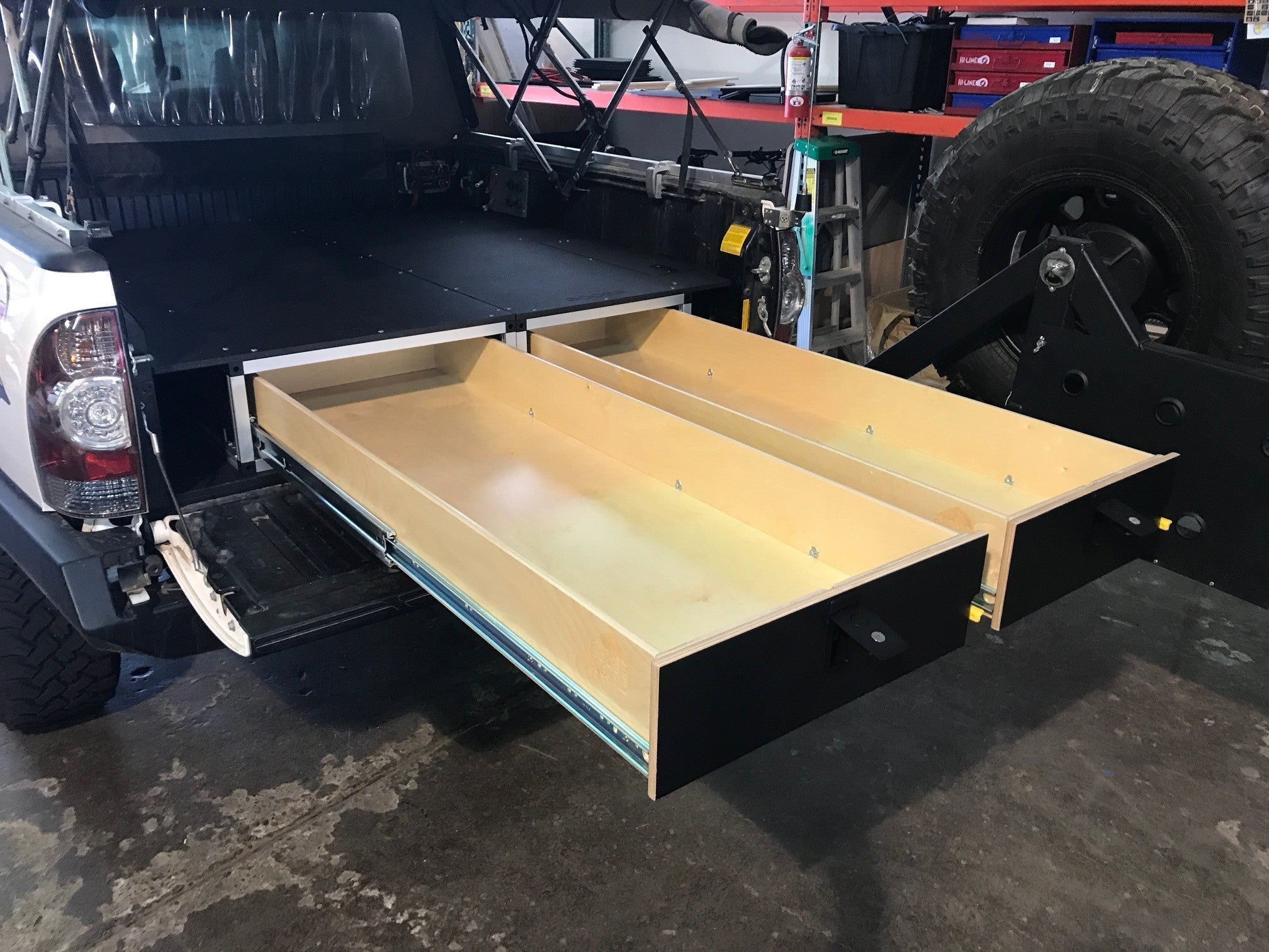 Goose Gear Toyota Tacoma 2005-2023 2nd and 3rd Gen. - Truck Bed Single Drawer Module