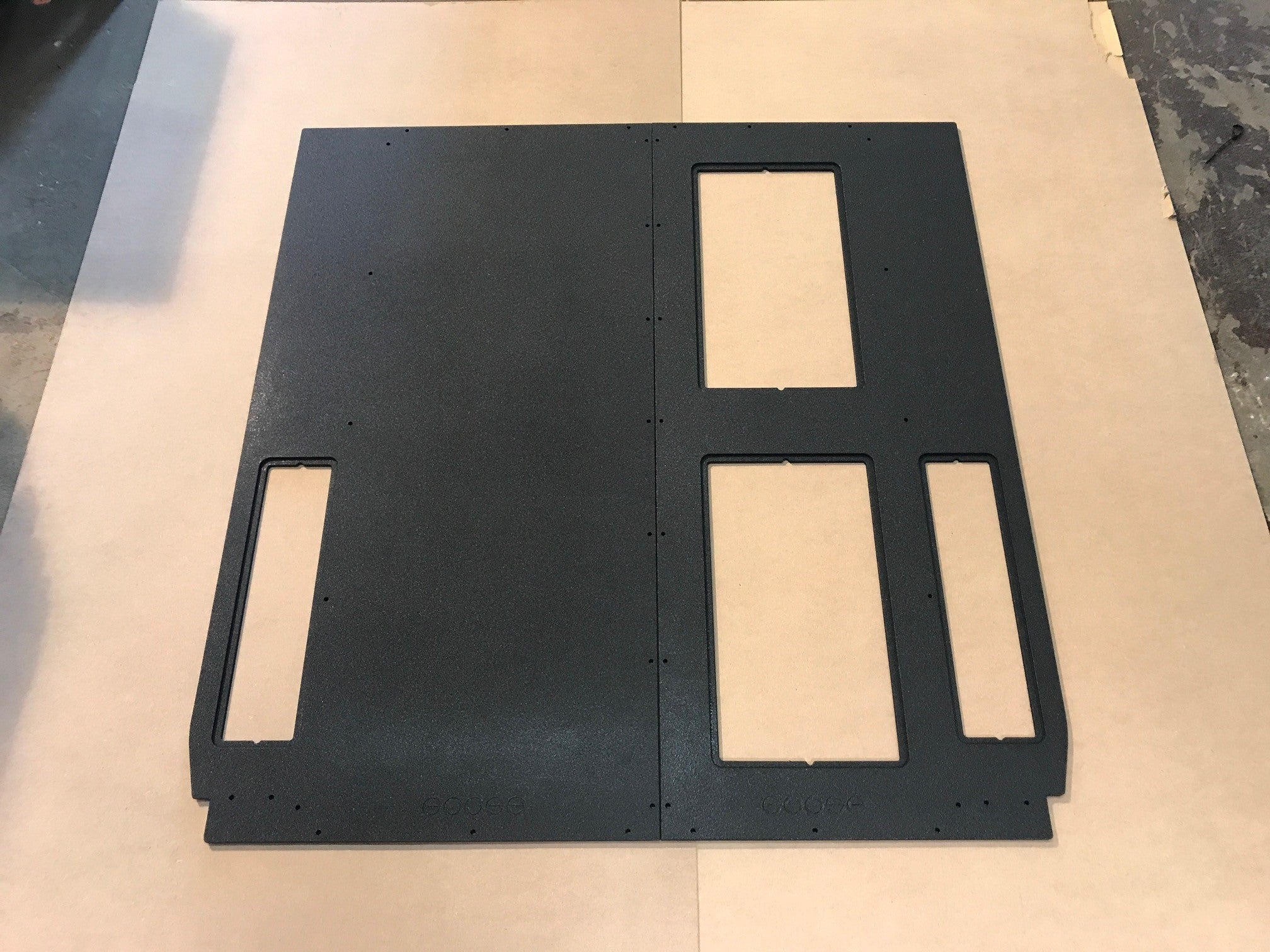 Toyota Tacoma 2005-2023 2.ª y 3.ª generación: módulo de cajón individual para caja de camioneta, placas superiores