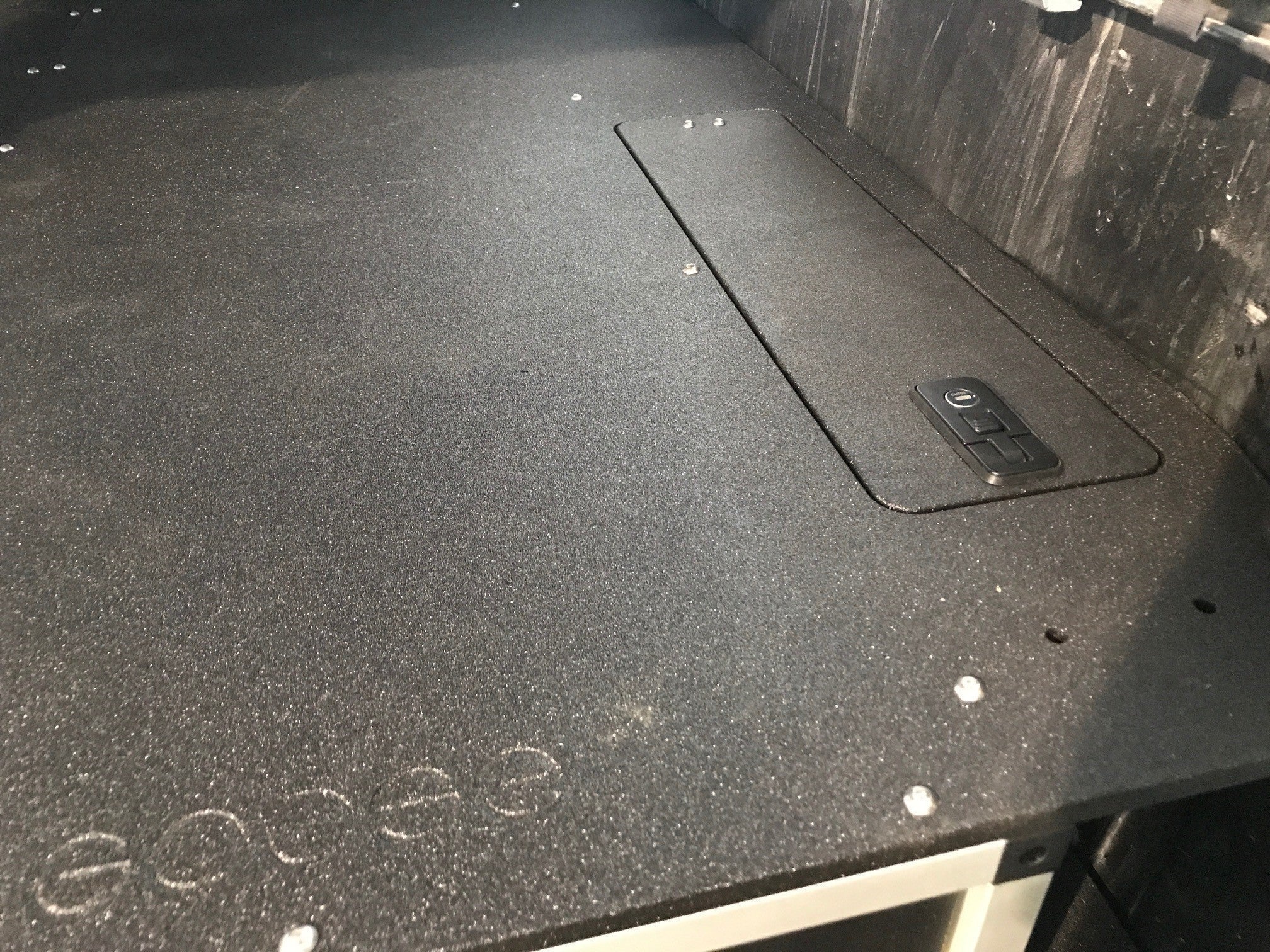 Toyota Tacoma 2005-2023 2.ª y 3.ª generación: módulo de cajón individual para caja de camioneta, placas superiores