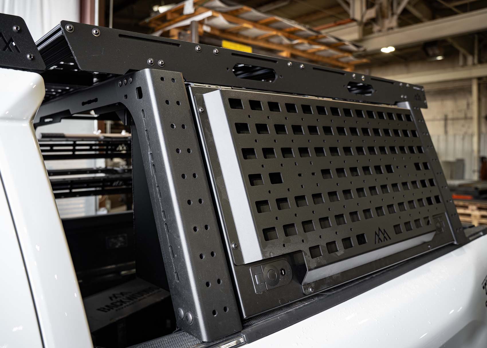 Backwoods Aluminum Bed Rack Storage Box - Toyota Tacoma