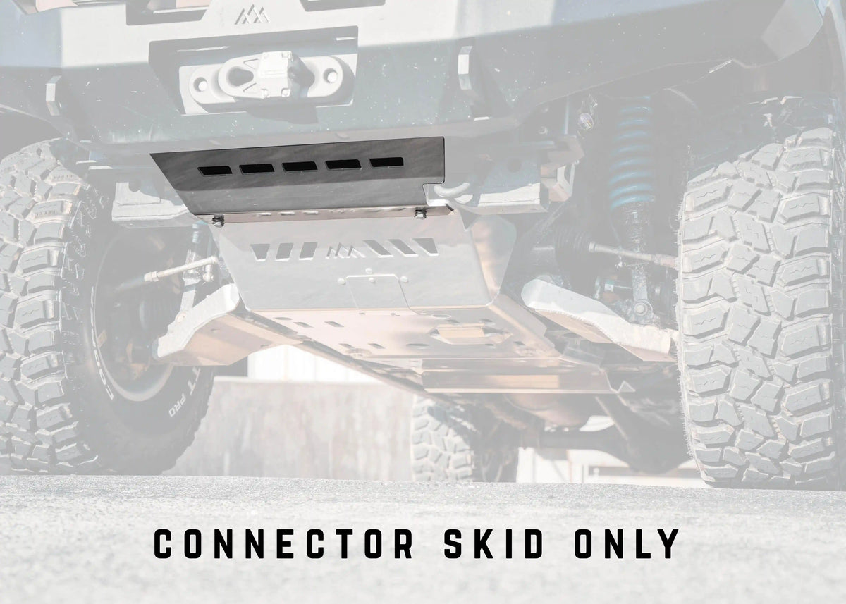 toyota-tacoma-aluminum-off-road-skid-plate-connector-installed - NVMOS