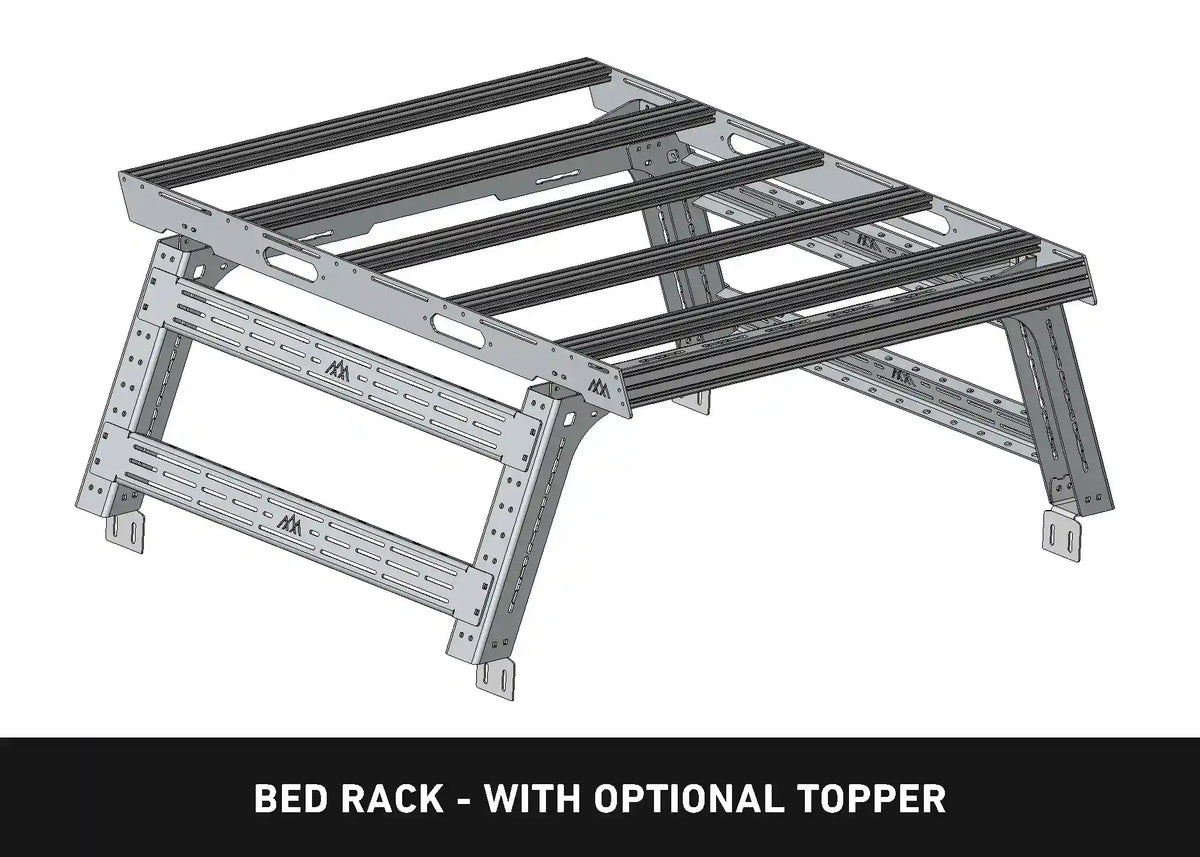 toyota-tacoma-bed-rack-driftr-topper-cargo-carrier-components - NVMOS