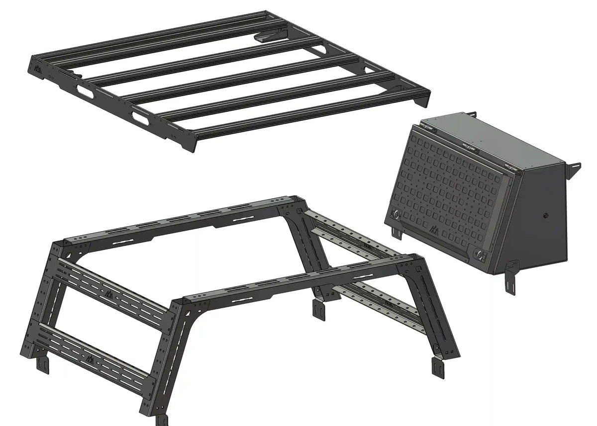 toyota-tacoma-bed-rack-system-enthusiast-bundle-components - NVMOS