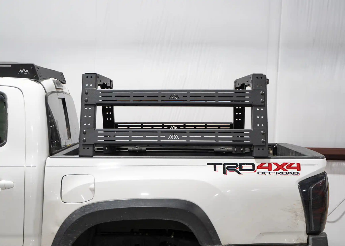 toyota-tacoma-overland-bed-rack-installed - NVMOS