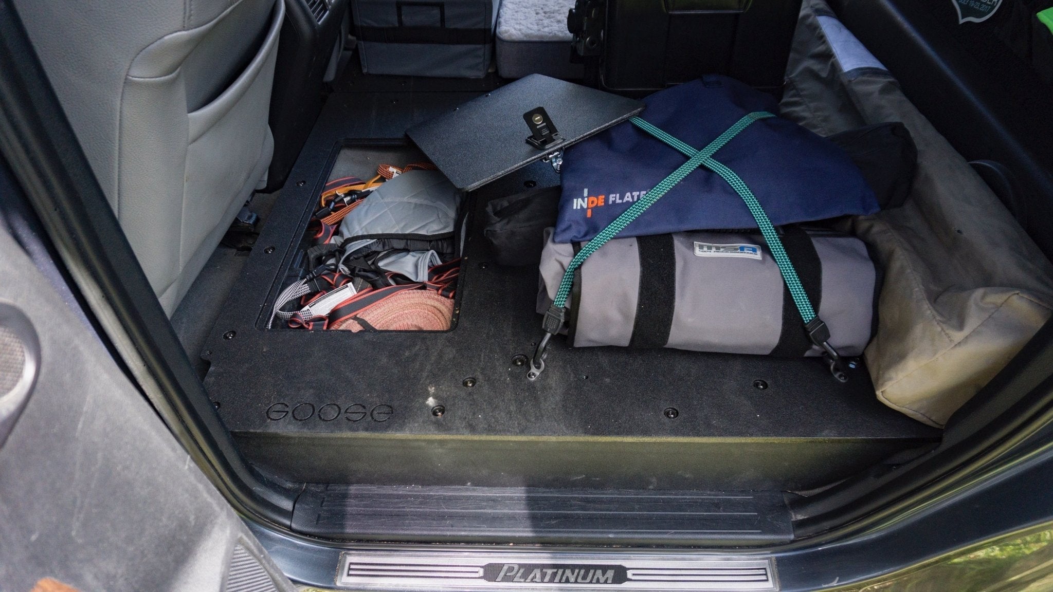 Toyota Tundra 2007-2013 2.ª generación CrewMax: sistema de placa de eliminación del asiento de la segunda fila