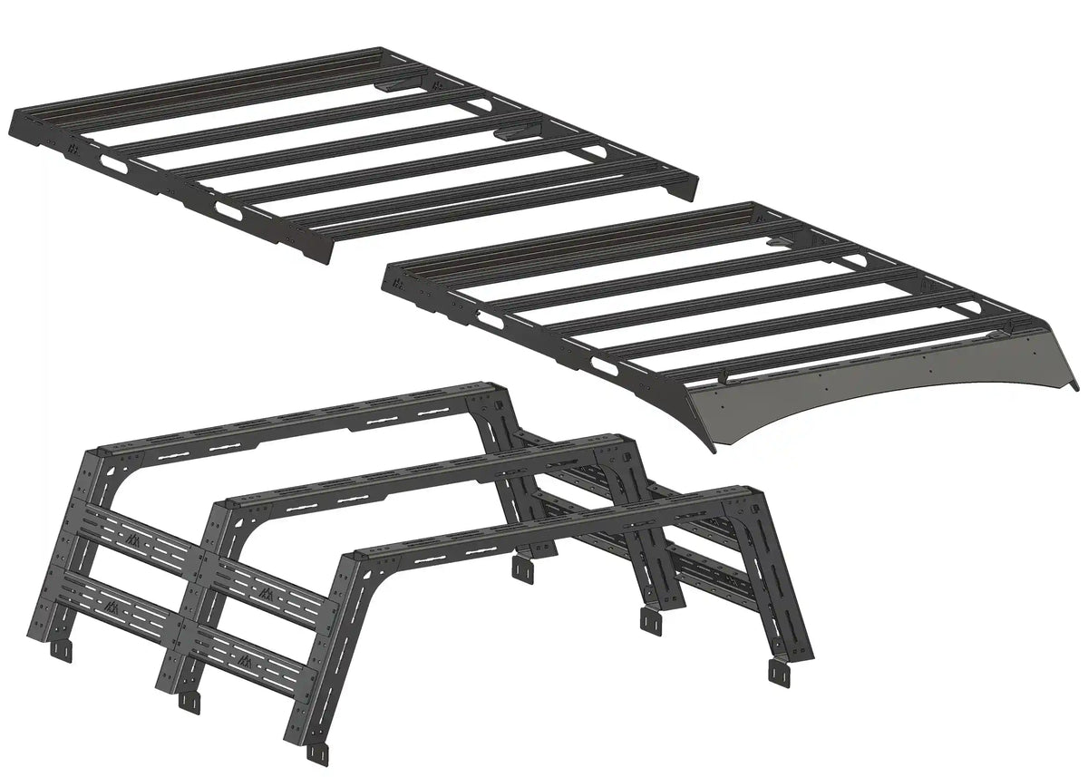 toyota-tundra-bed-rack-roof-rack-modular-system-breakdown - NVMOS