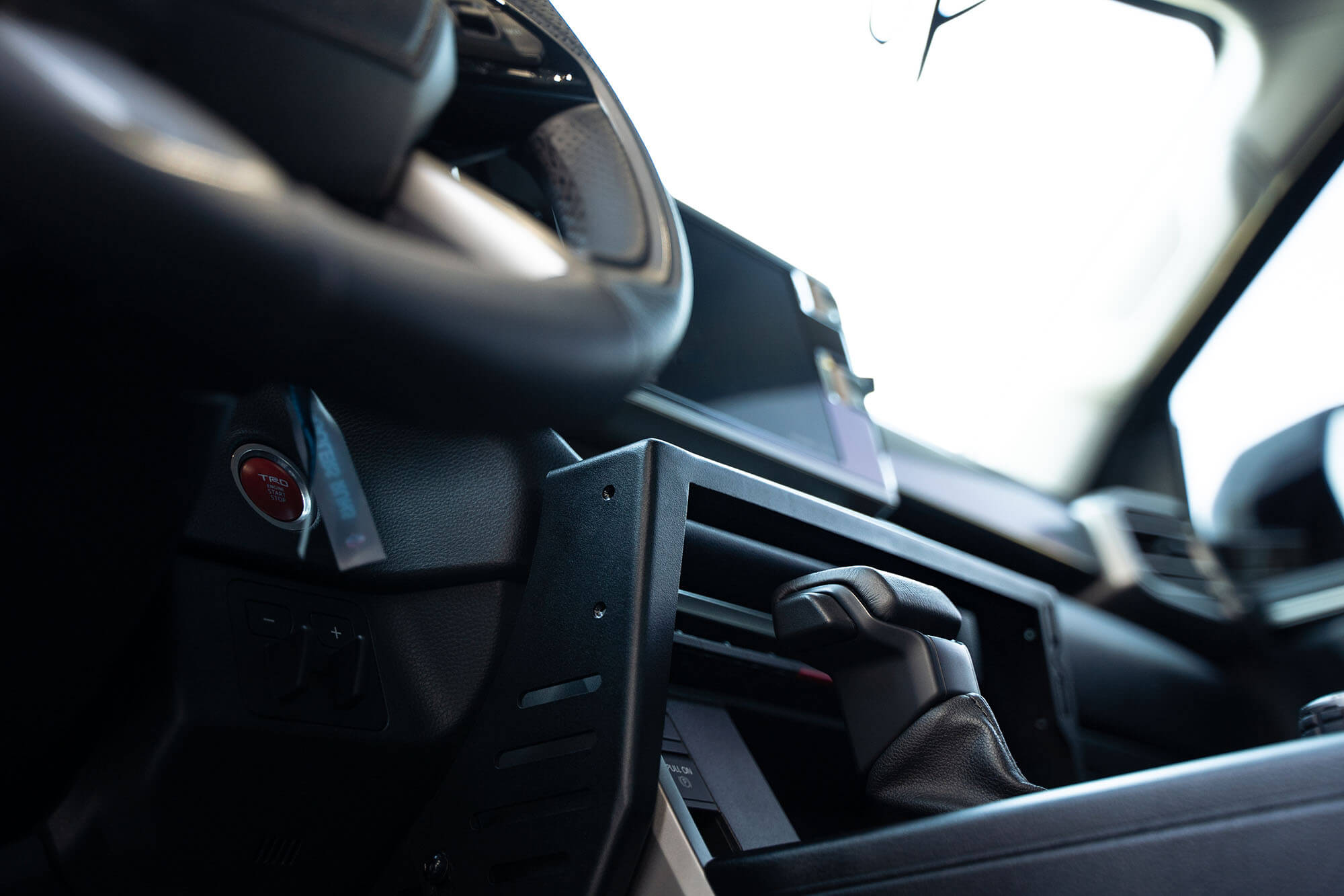 toyota-tundra-center-console-molle-panels-digital-device-mount - NVMOS