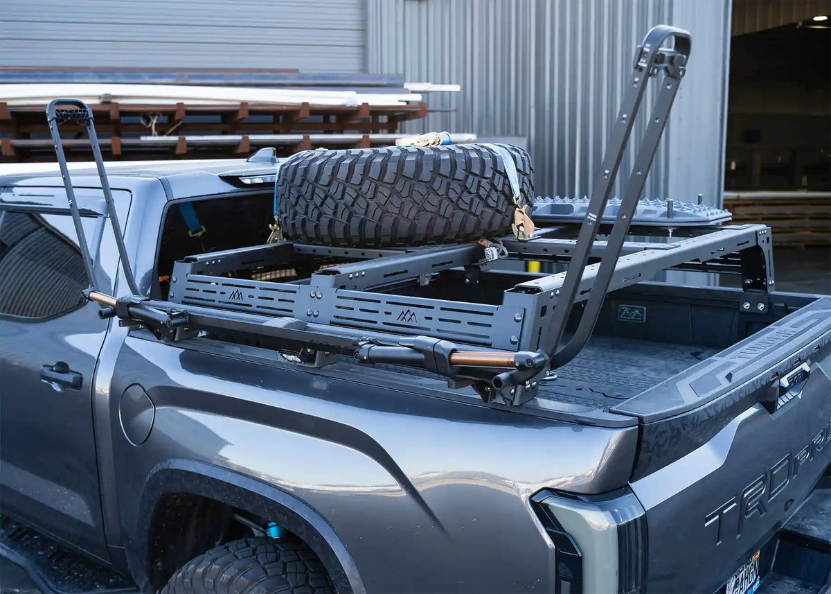 toyota-tundra-mid-height-truck-bed-rack-installed - NVMOS