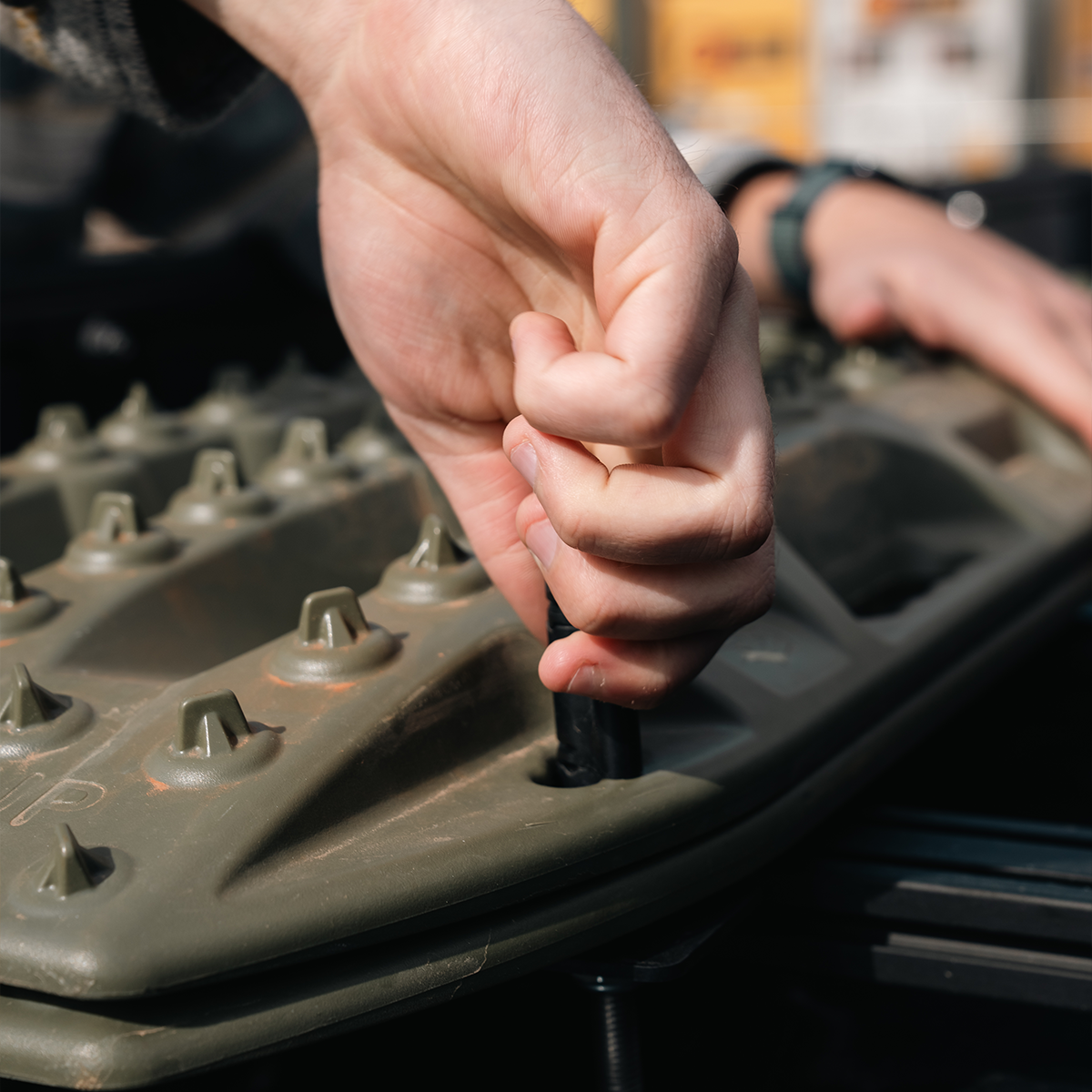 Cali Raised LED Roof Rack Traction Board Mount