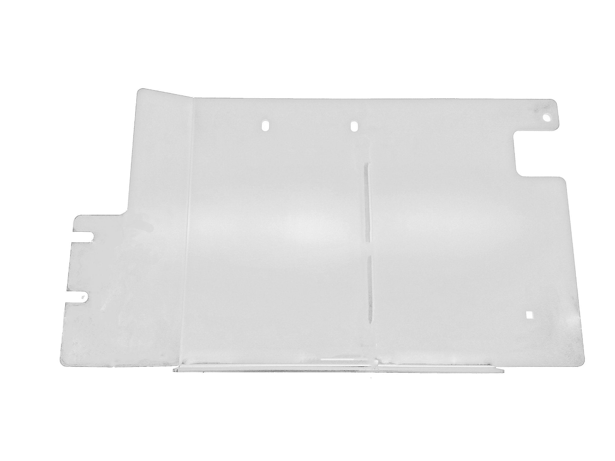 Aluminum transfer case skid plate for Ford Bronco 4-door 2021, flat and cutout design
