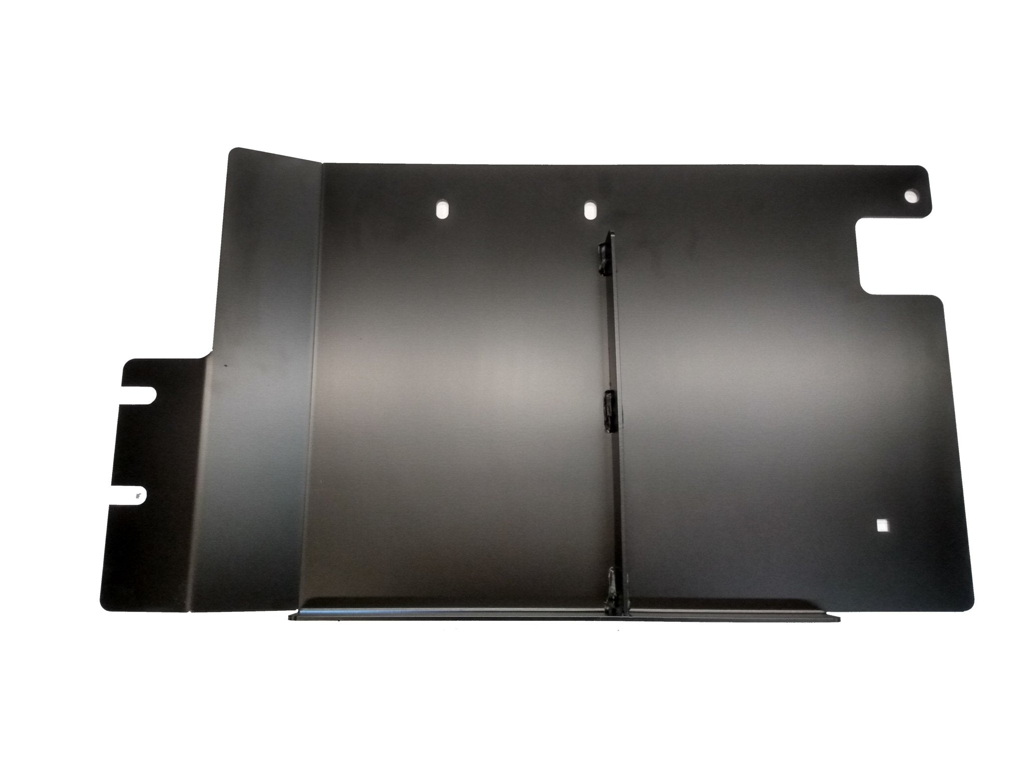 Transfer case skid plate for Ford Bronco 4 door 2021, black steel off-road protection panel