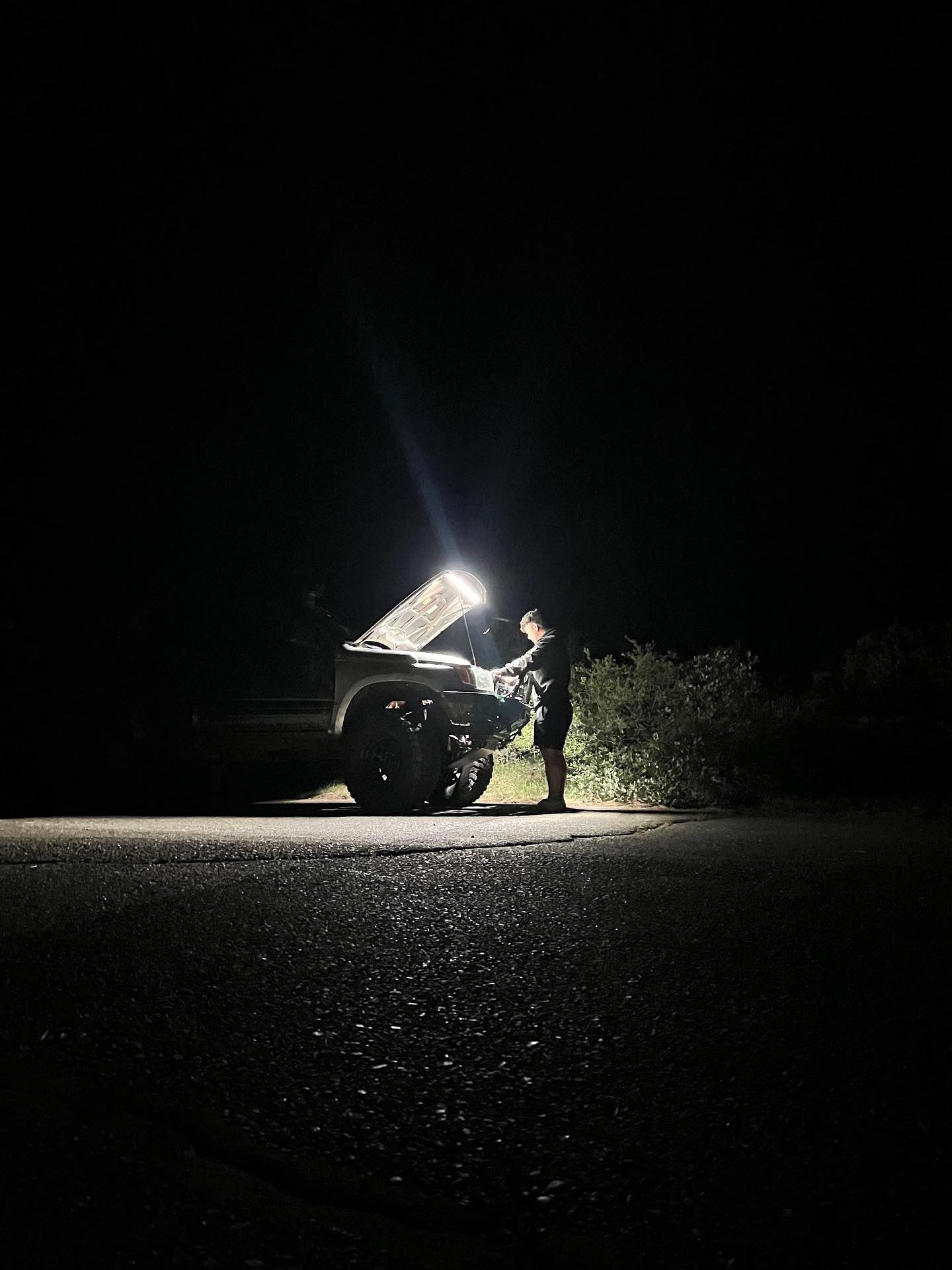 TEQ Offroad Under Hood LED Light Kit for ALL MAKES and Toyotas (4Runners, Tacomas, Sequoias, Tundras, LC, FJ, GX)