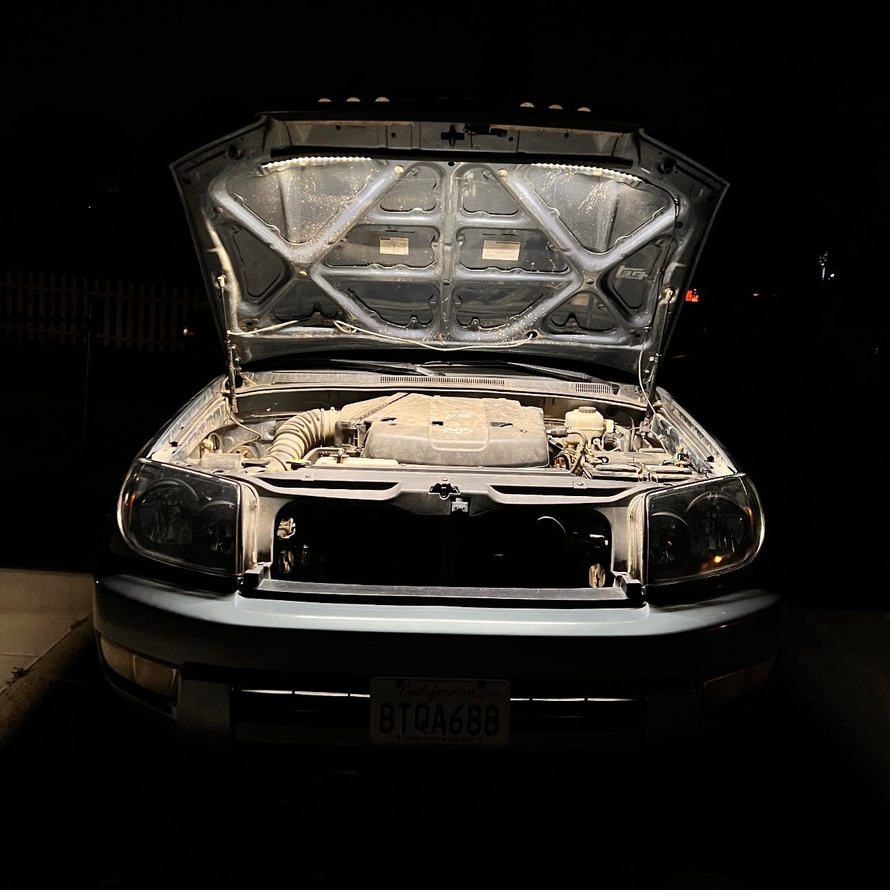 TEQ Offroad Under Hood LED Light Kit for ALL MAKES and Toyotas (4Runners, Tacomas, Sequoias, Tundras, LC, FJ, GX)