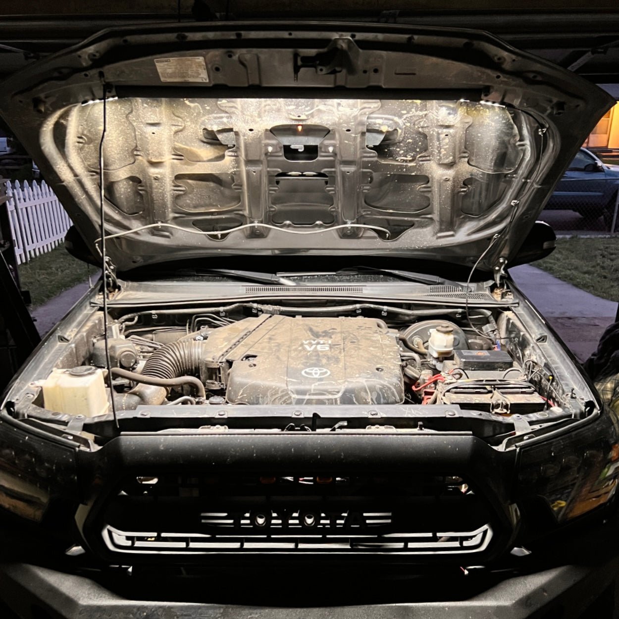 TEQ Offroad Under Hood LED Light Kit for ALL MAKES and Toyotas (4Runners, Tacomas, Sequoias, Tundras, LC, FJ, GX)