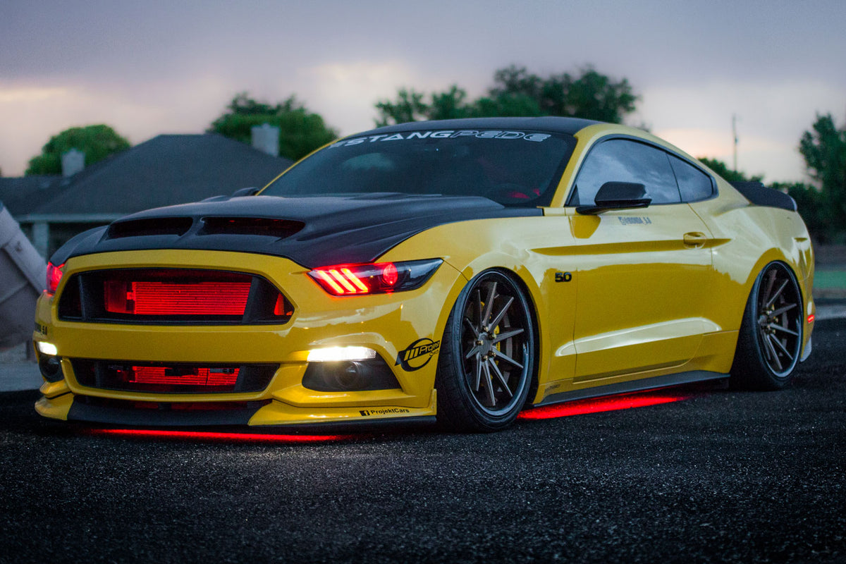 Diode Dynamics RGBW Multicolor Underglow LED Kit for trucks and SUVs – lit