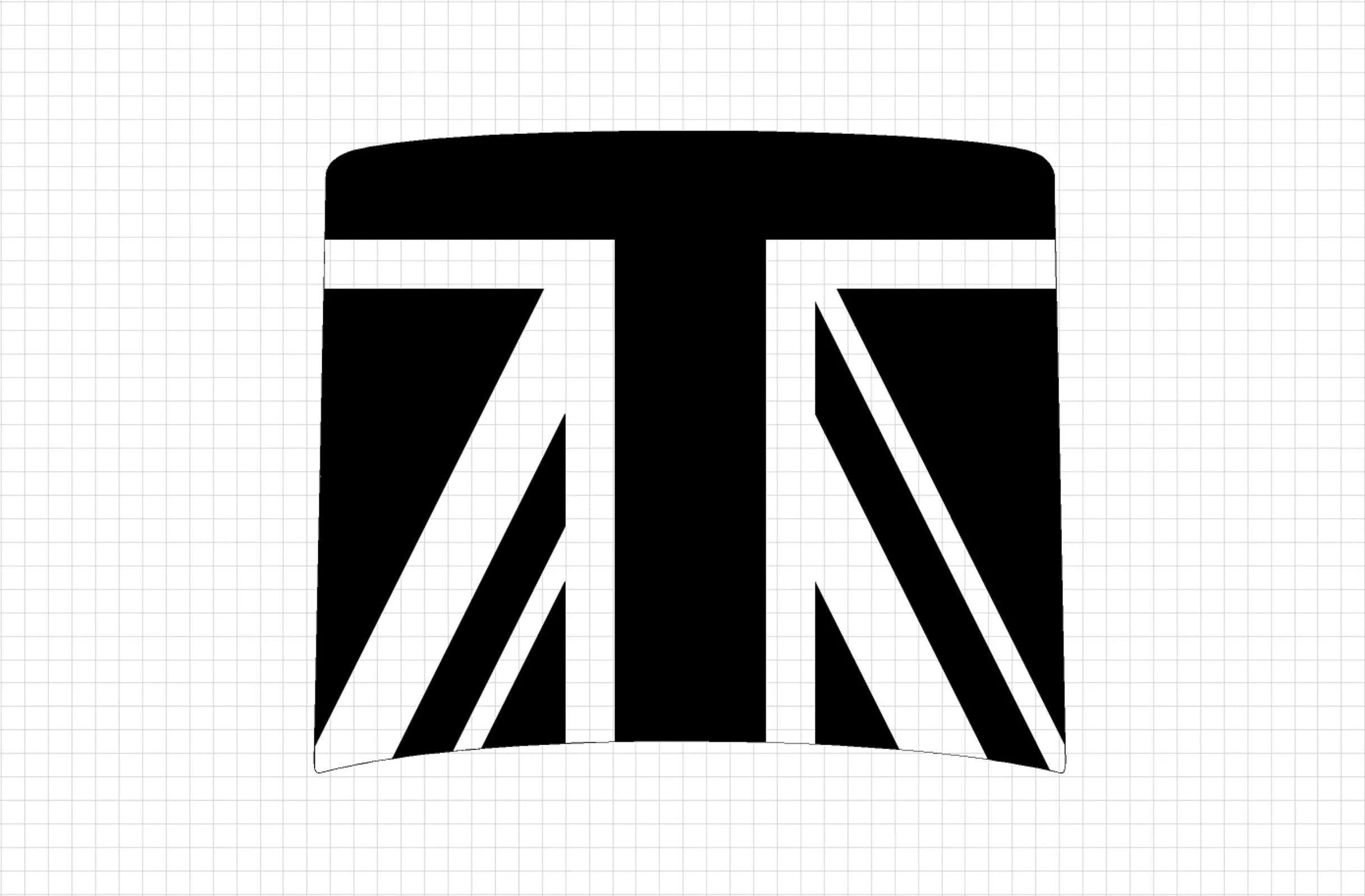 Union Jack Hood / Bonnet Decal Overlay (Matte Black) - 2020+ Land Rover Defender 90 & 110