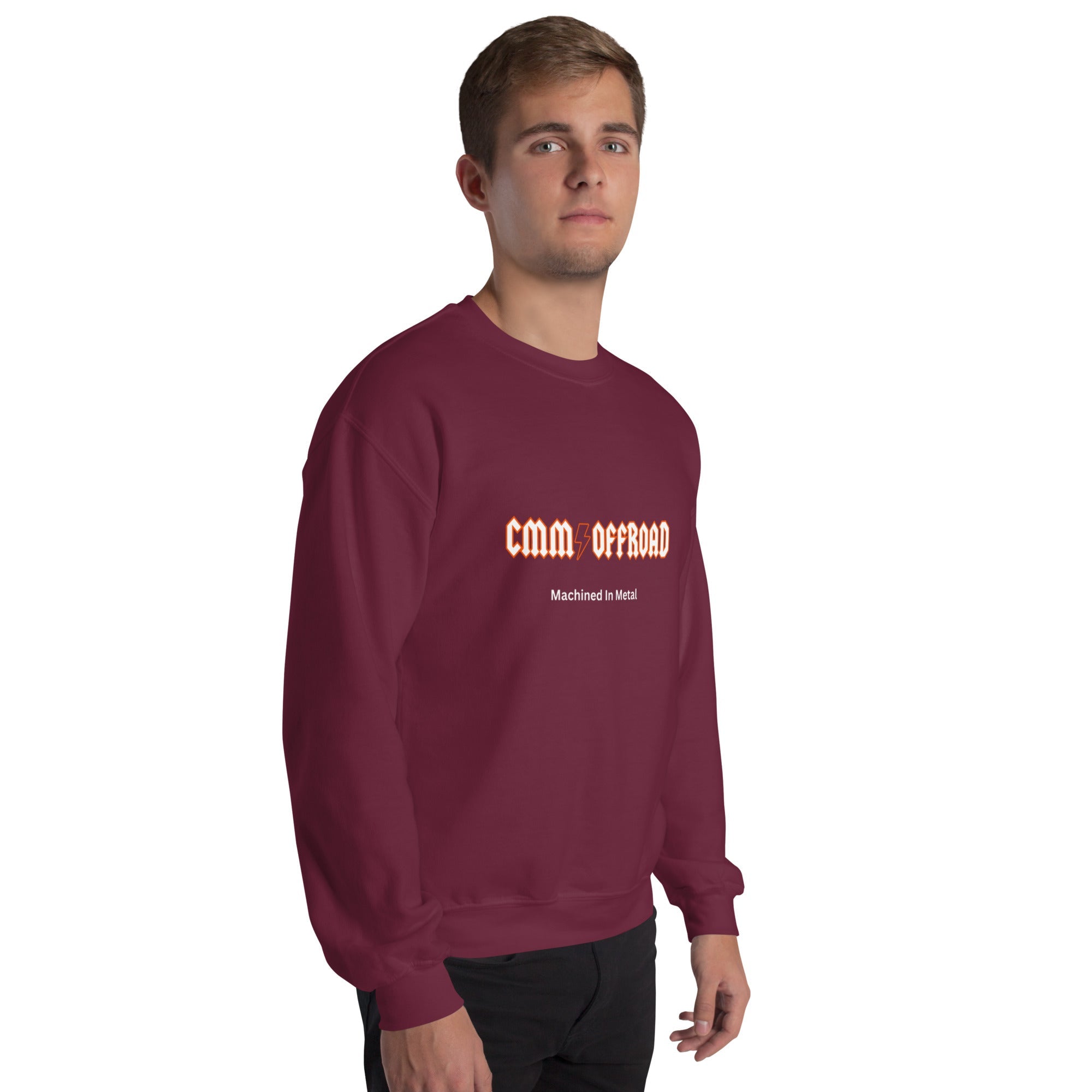 unisex-crew-neck-sweatshirt-maroon-right-front-6743b898dfbe0 - NVMOS