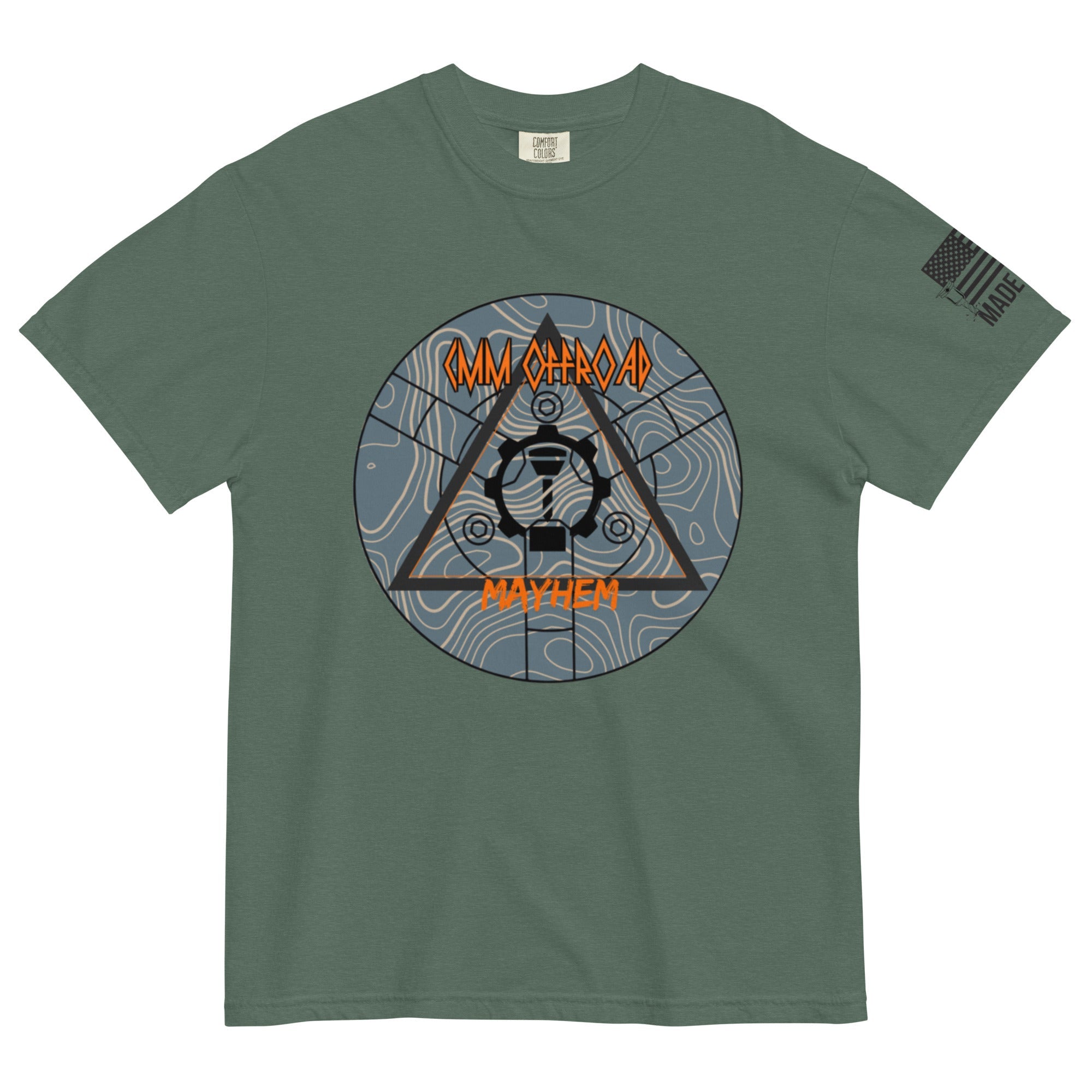 unisex-garment-dyed-heavyweight-t-shirt-blue-spruce-front-6743c85c213c0 - NVMOS
