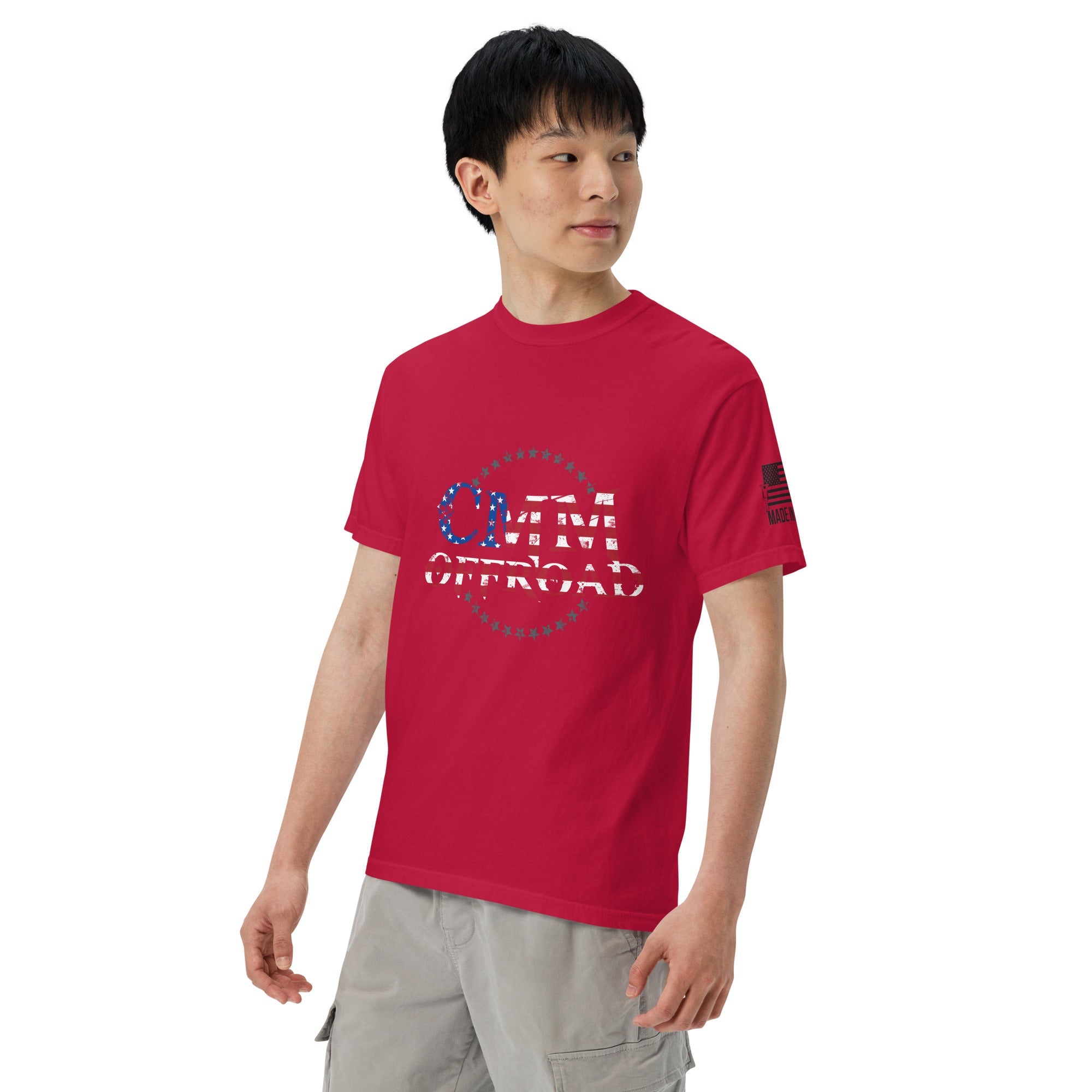 unisex-garment-dyed-heavyweight-t-shirt-red-left-front-6743c1a2eef5f - NVMOS