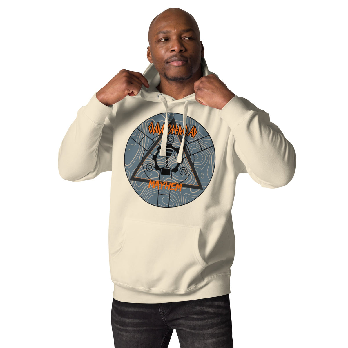CMM Offroad Rock Collection DL unisex hoodie, universal fit