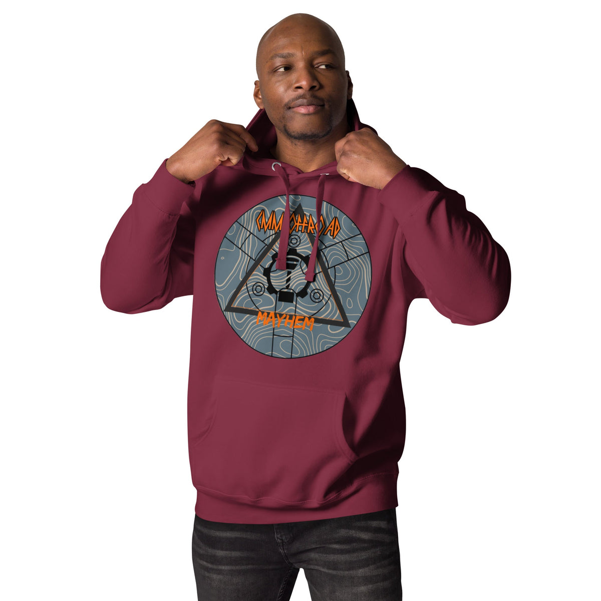 CMM Offroad Rock Collection DL unisex hoodie, universal fit