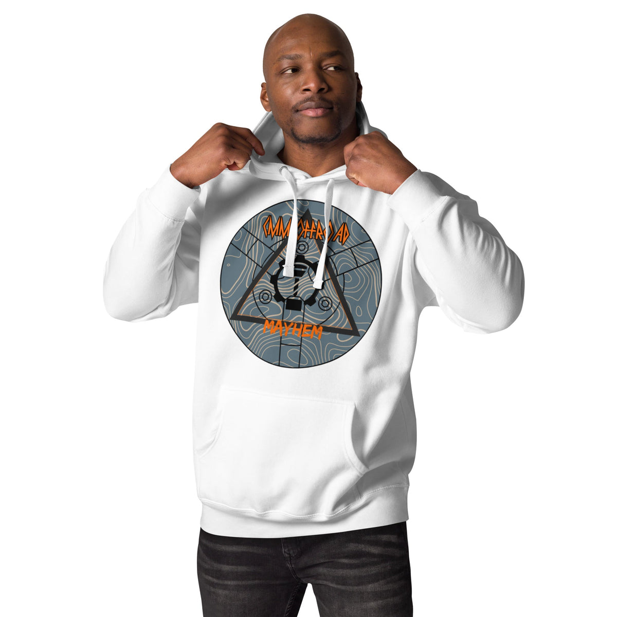 CMM Offroad Rock Collection DL unisex hoodie, universal fit