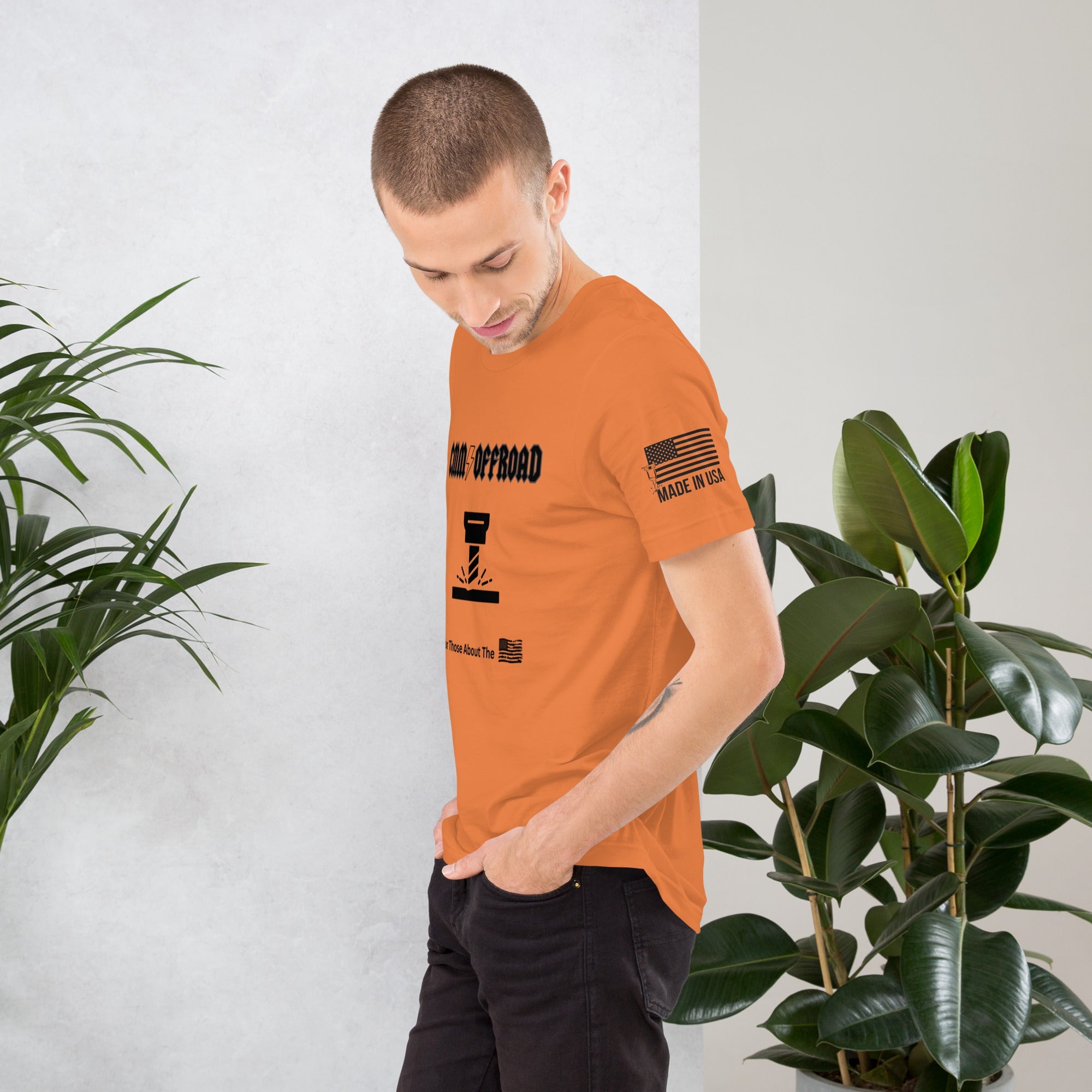 unisex-staple-t-shirt-burnt-orange-left-6743a92957c32 - NVMOS