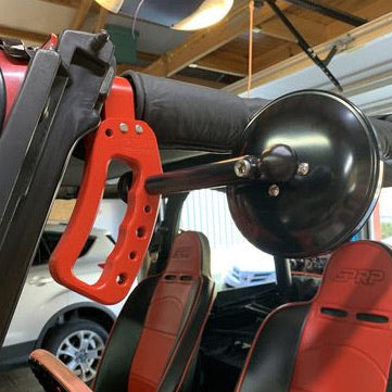 Conjunto de manija y espejo TJ/LJ