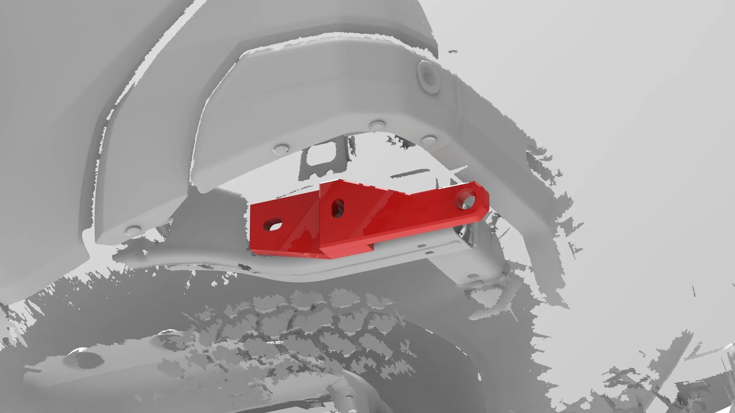 2024-Current Toyota Tacoma Rear Recovery Points