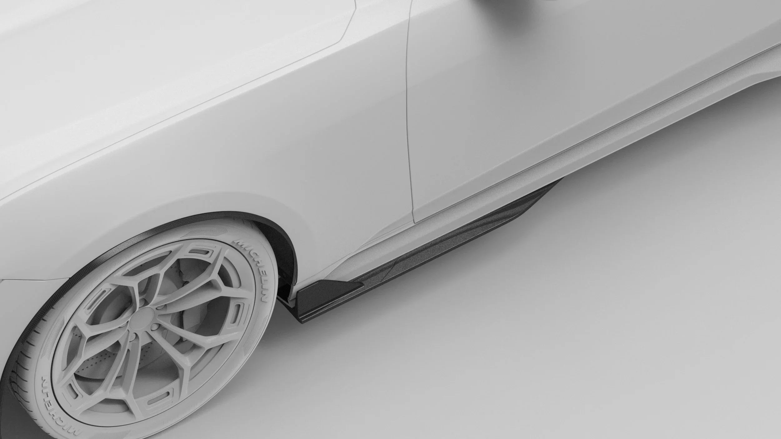 2024-Current Ford Mustang Side Skirt Extension