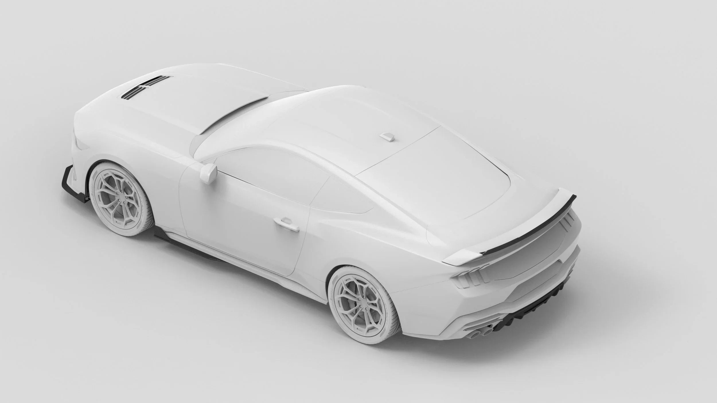 2024-Current Ford Mustang GT Performance Pack Wing Gurney Flap