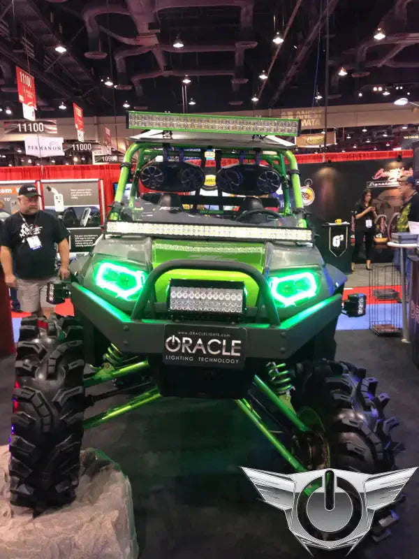 ORACLE Lighting 2009-2016 Polaris RZR LED Headlight Halo Kit