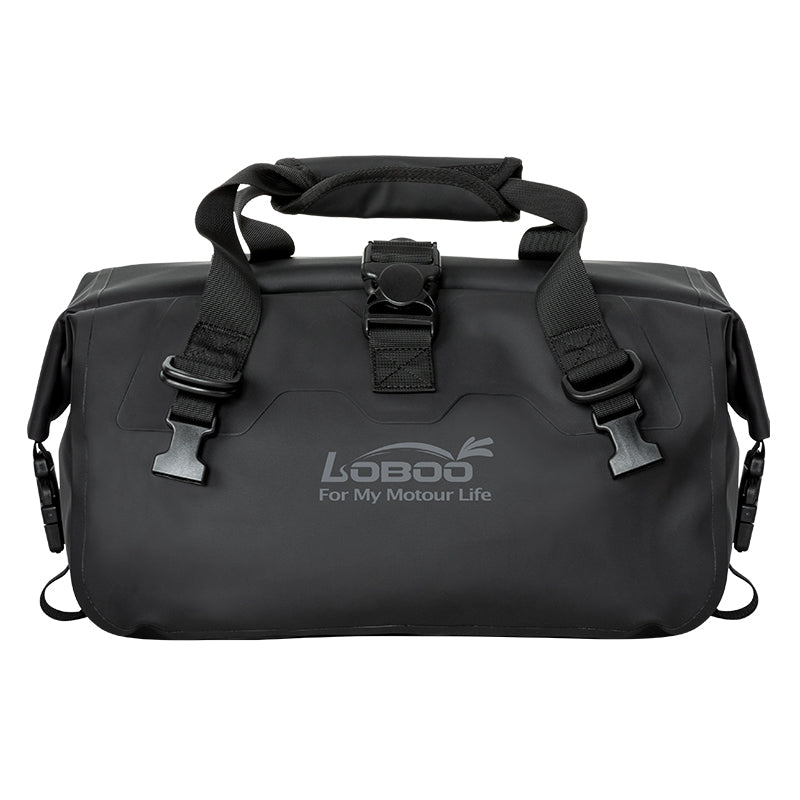 LOBOO Wanderer Series 30L+40L Dual-Purpose Waterproof Side Bags — IPX6 Rated, PP Support Board, Corner Protector, Exhaust-Avoid Design, Anti-Theft System (Requires LOBOO Side Racks)