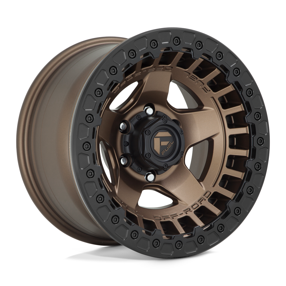 Fuel Warp Beadlock D119 Matte Bronze wheel, multiple bolt patterns