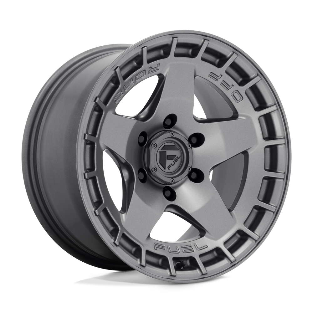 Fuel Warp D733 Matte Gun Metal wheel, universal fit