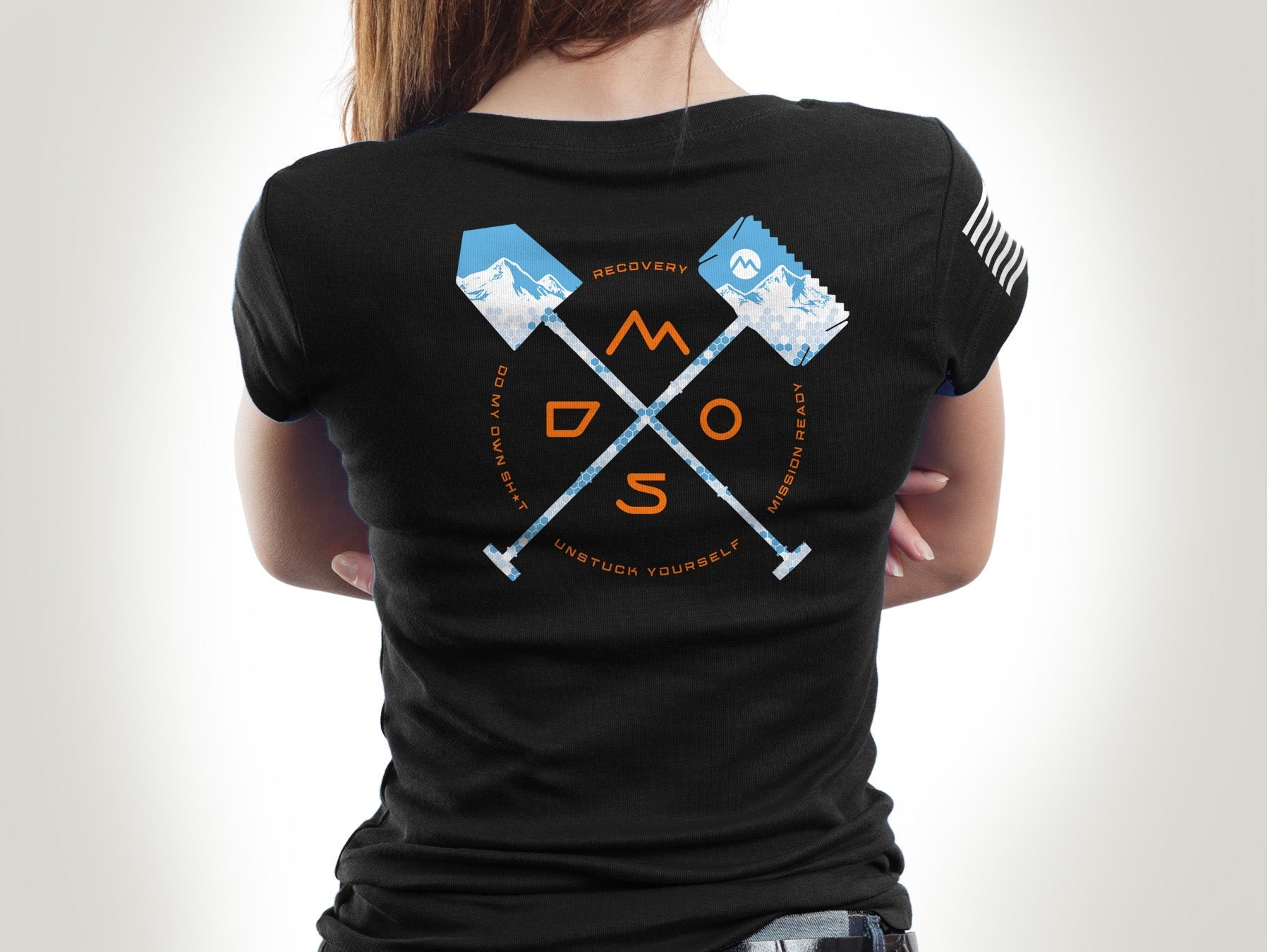 womens-t-shirt-dmos-crossed-shovels-back-with-flag-on-sleevewomens-t-shirt-dmos-crossed-shovels-back-with-flag-on-sleeveappareldmos-pro-shovel-toolsblacksmall-8908321 - NVMOS