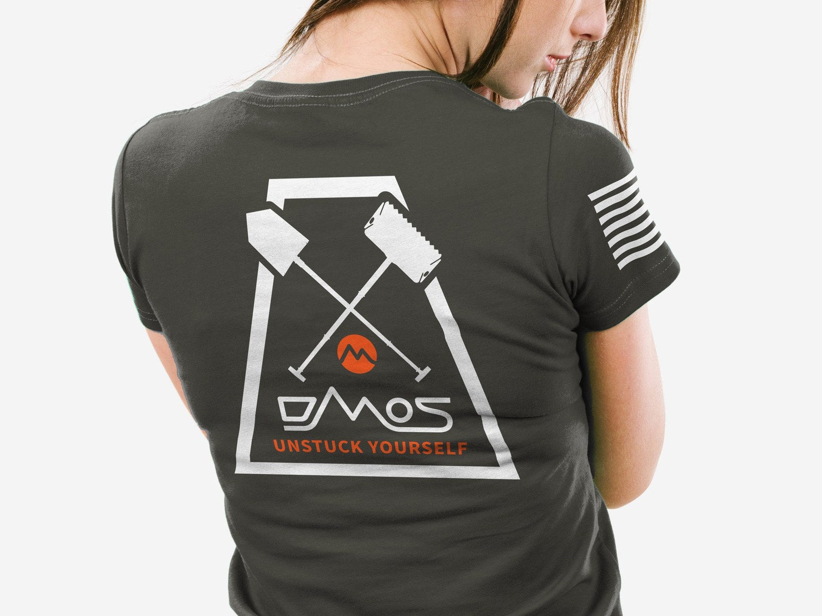womens-t-shirt-dmos-trapezoid-back-with-flag-on-sleevewomens-t-shirt-dmos-trapezoid-back-with-flag-on-sleeveappareldmos-pro-shovel-toolsblacksmall-7955707 - NVMOS