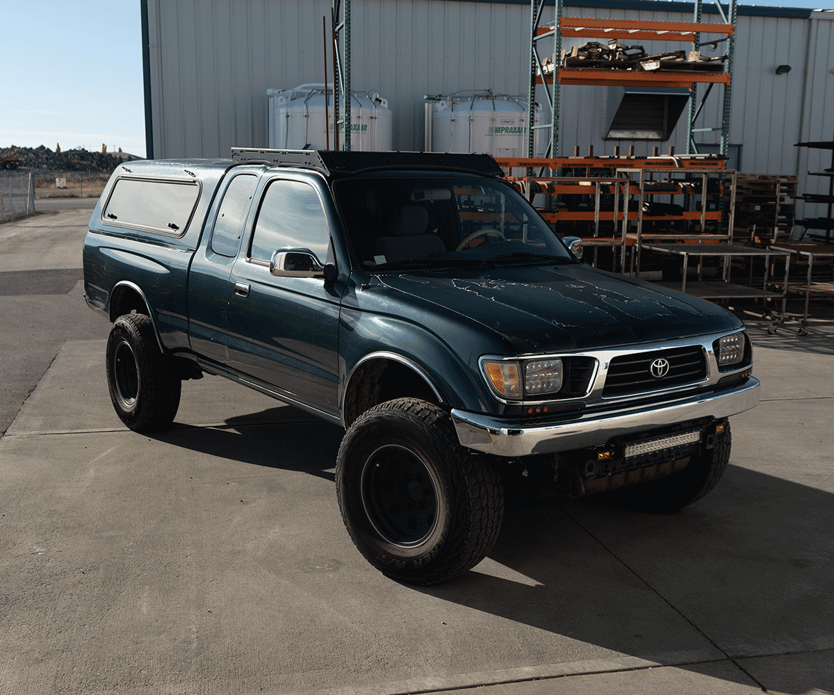 Prinsu Toyota Tacoma Xtra Cab Prinsu Pro Cab Rack view 5