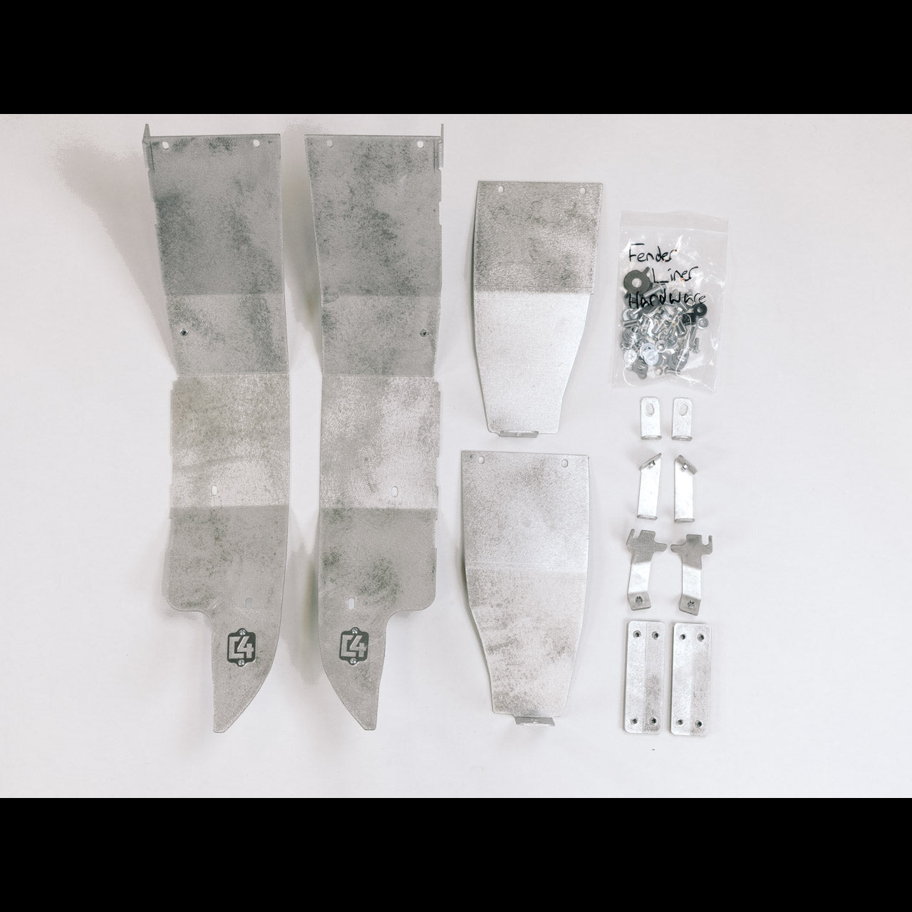 Revestimientos de guardabarros de gran altura libre fabricados por C4 Fabrication - Tacoma de tercera generación