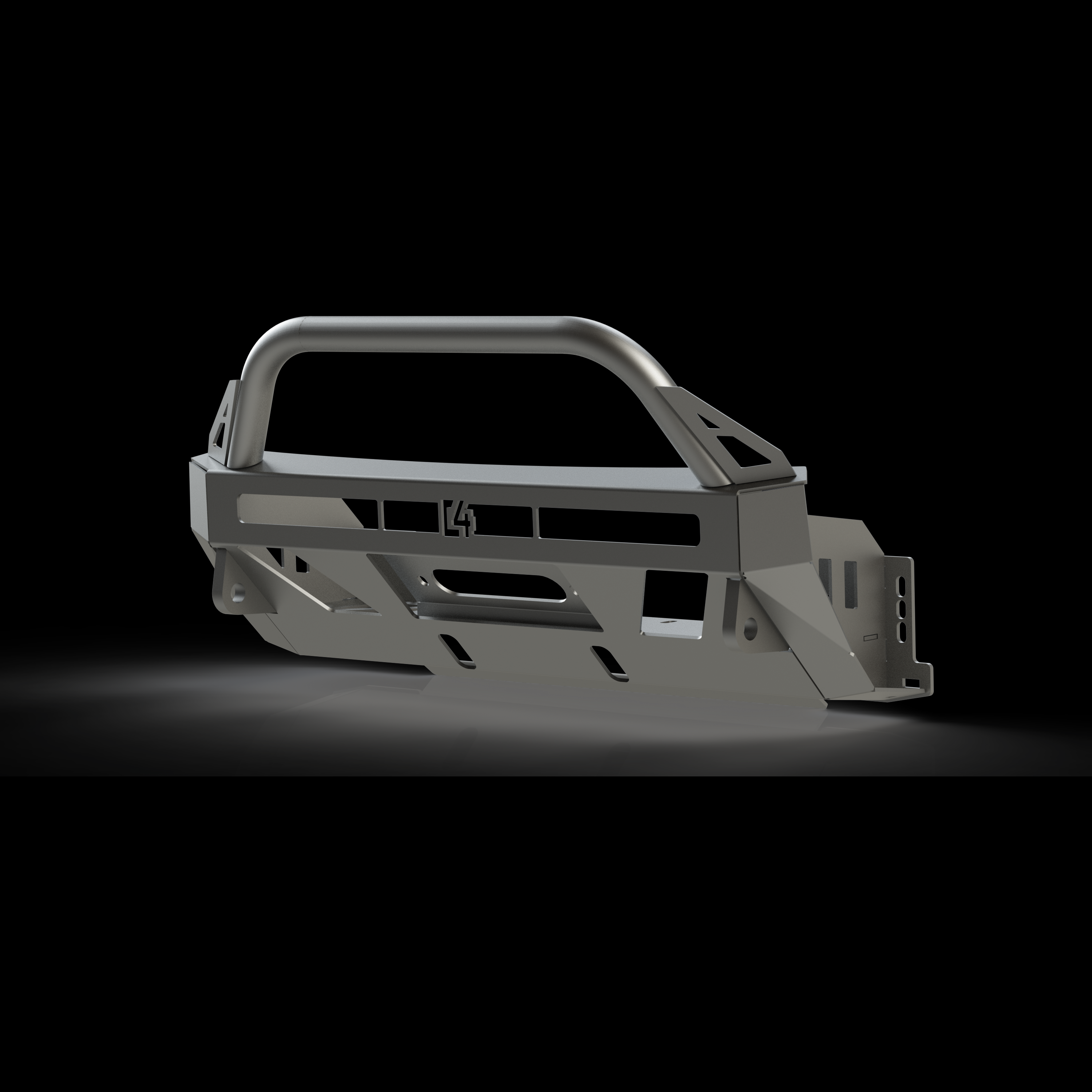 C4 Fabrication 4Runner Lo Pro 绞盘保险杠 / 第 5 代 / 2014 年以后