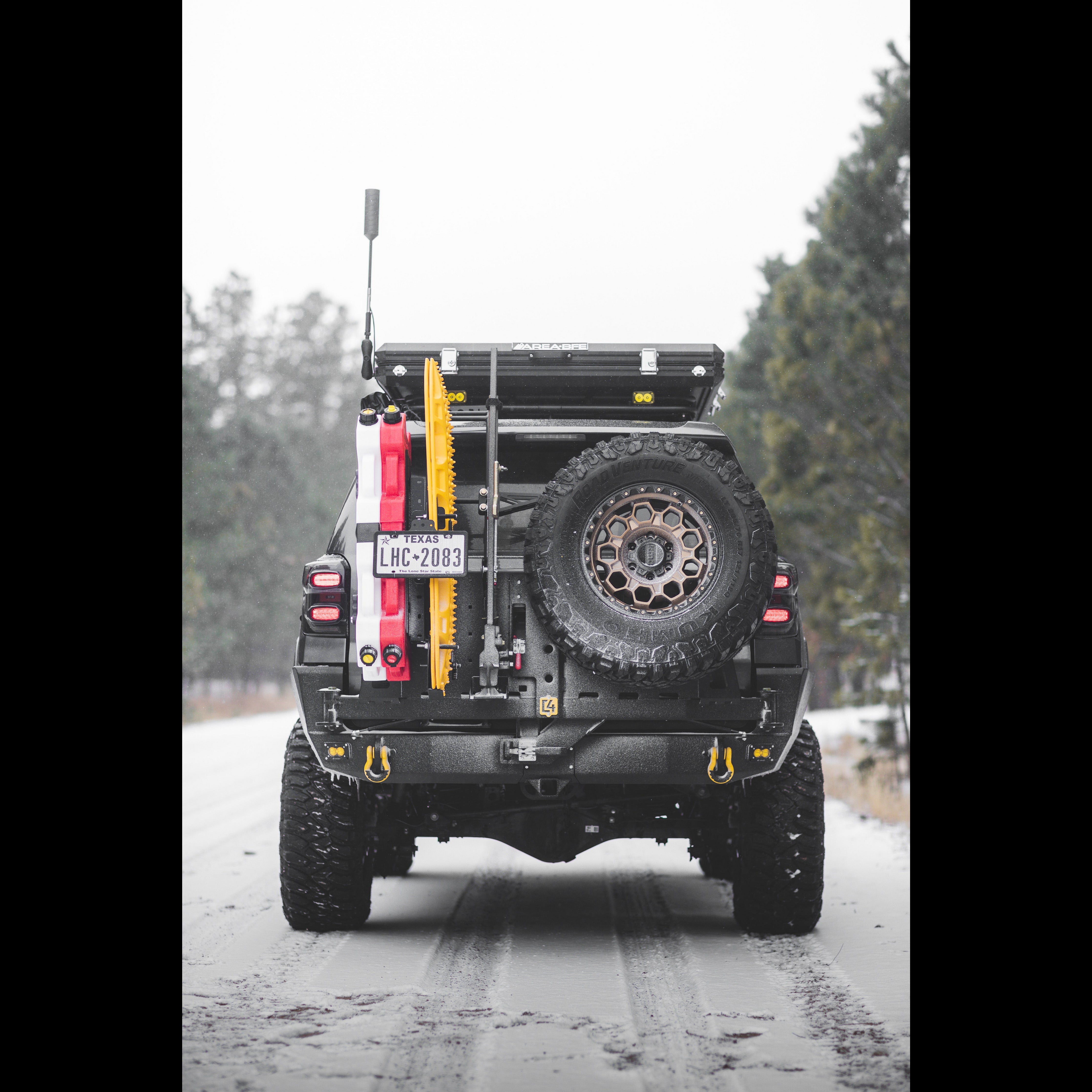 Parachoques trasero C4 Fabrication 4Runner Overland Series / 5.ª generación / 2010+