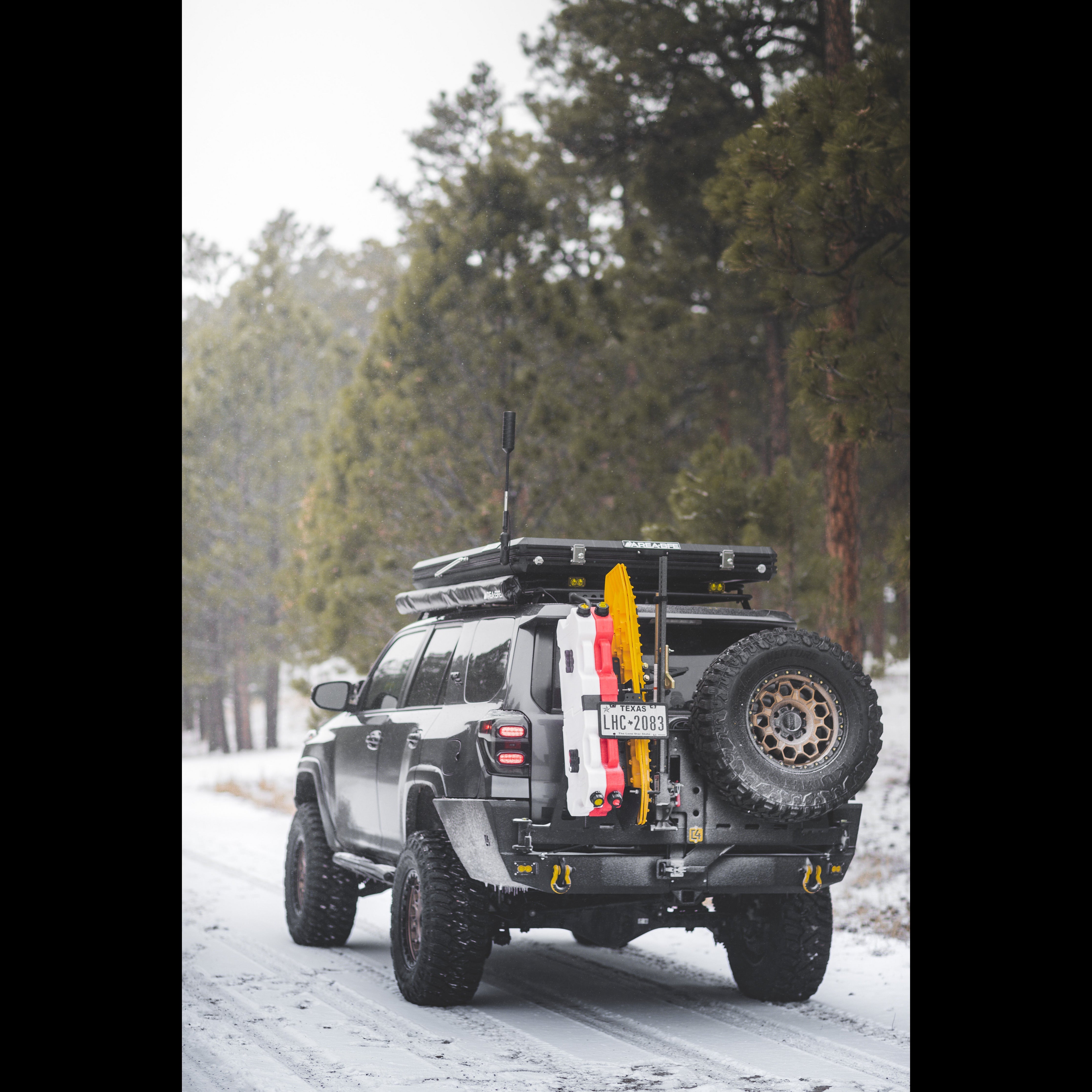 Parachoques trasero C4 Fabrication 4Runner Overland Series / 5.ª generación / 2010+